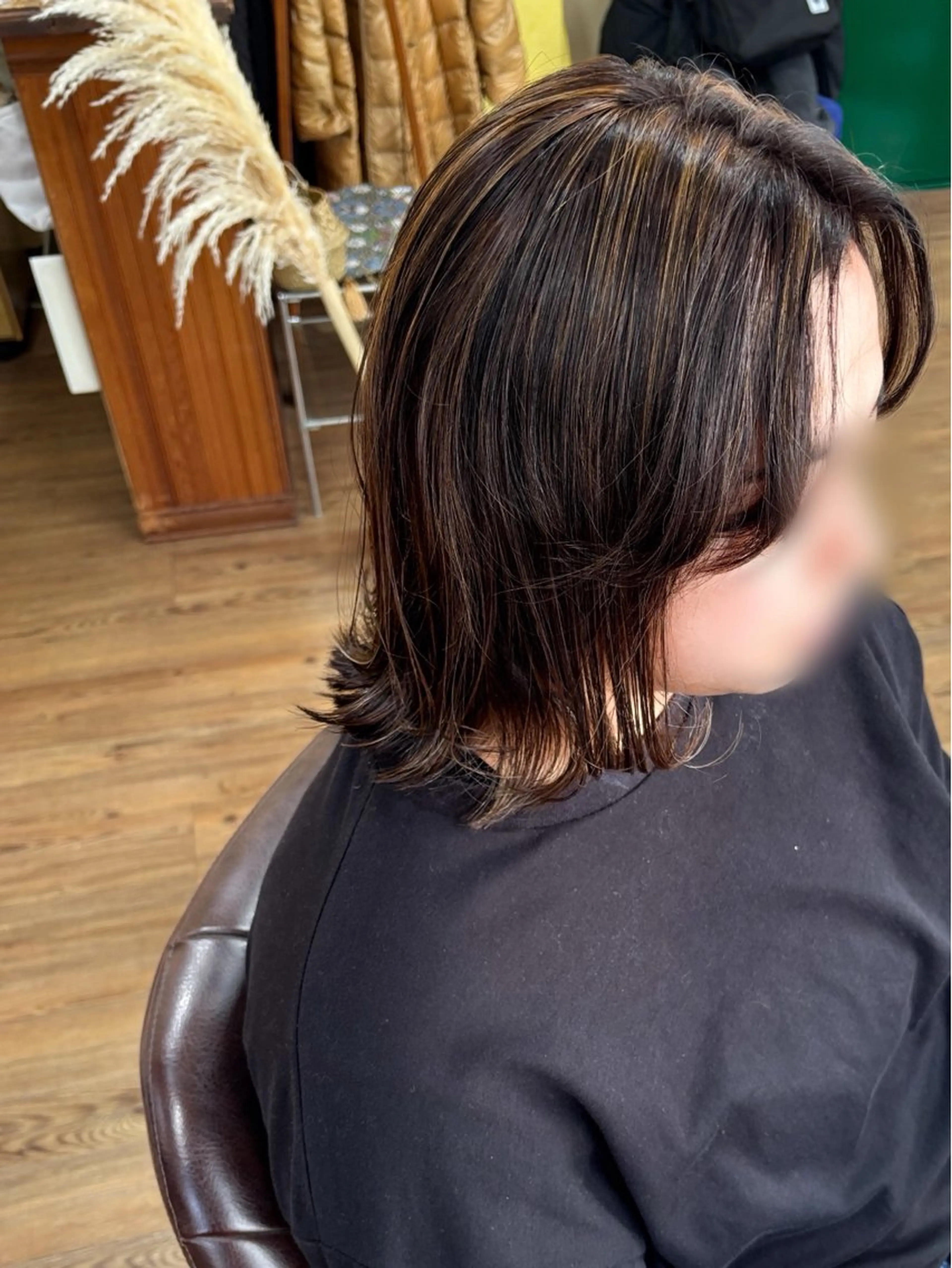 ❁ケアカラー+髪質改善trの写真