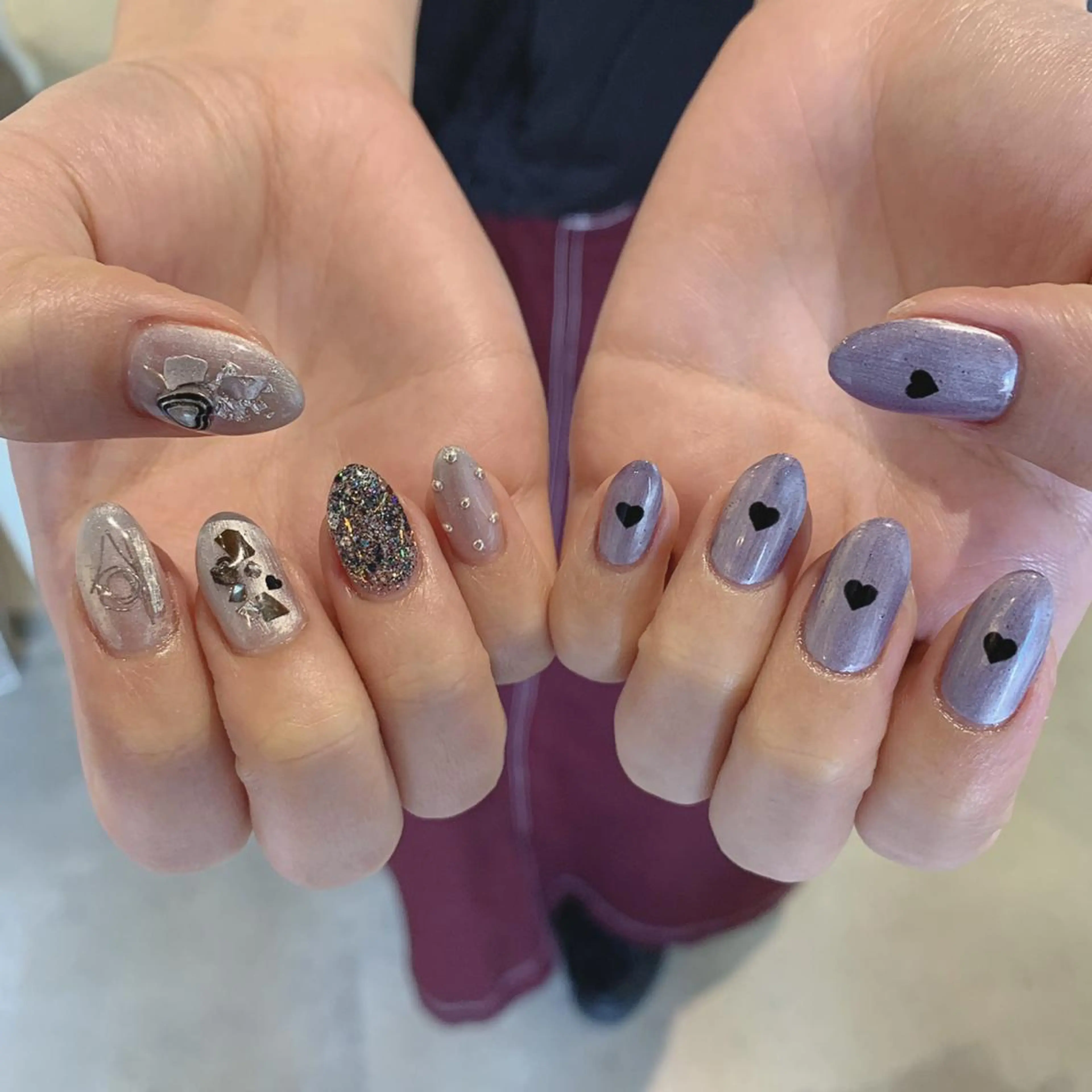 ネイル ハンドネイル にしぐち はるかのネイルデザイン