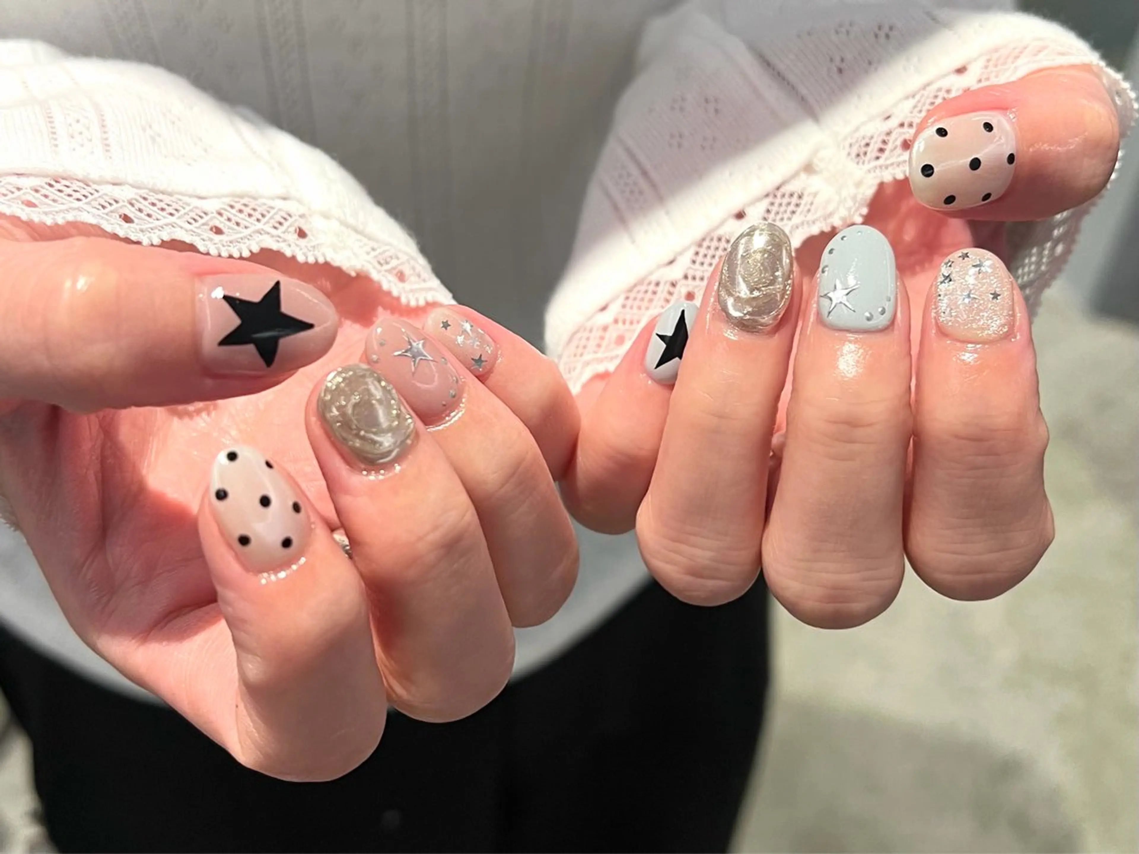 ネイル ハンドネイル yomu nail yuumiのネイルデザイン