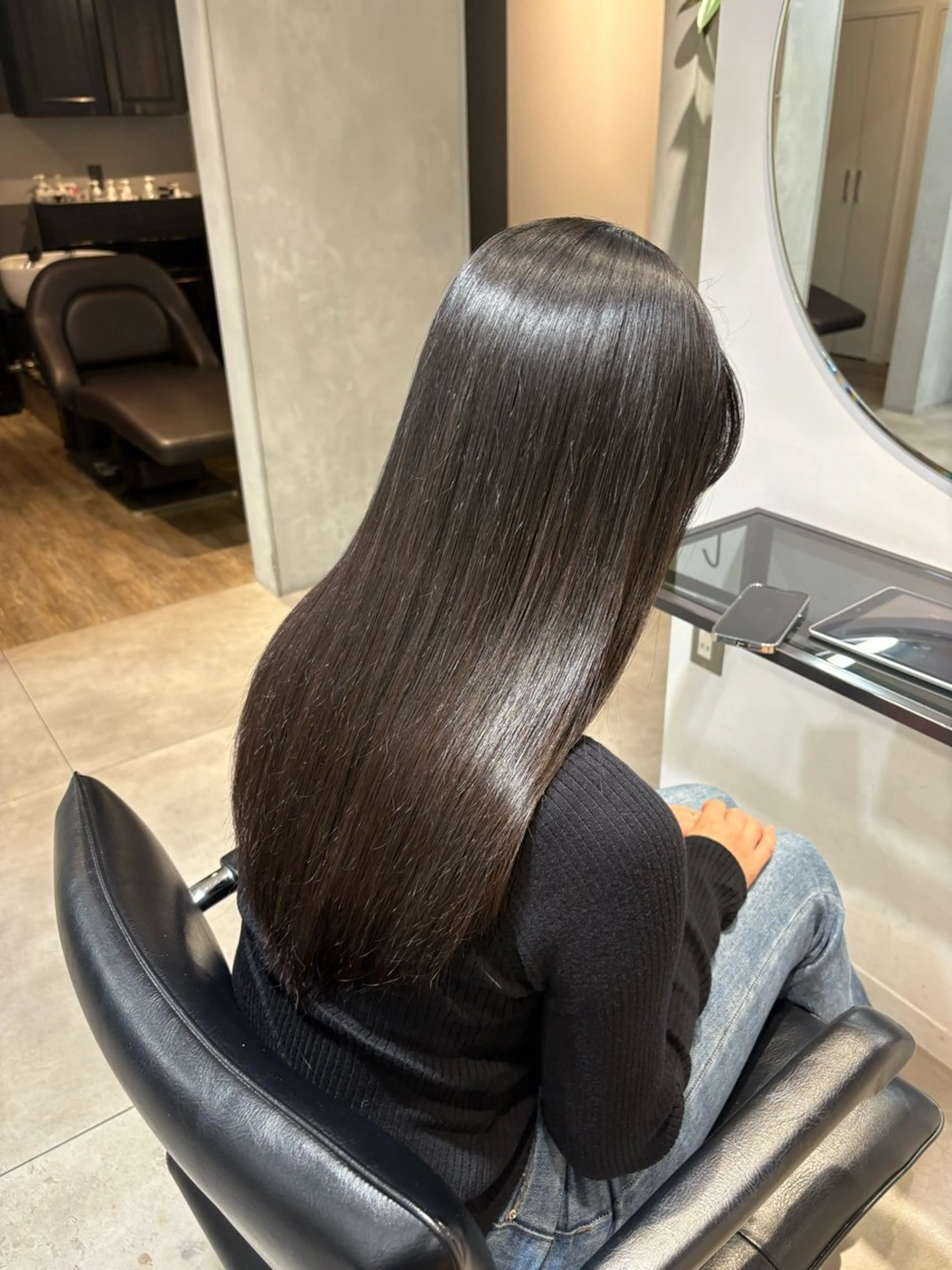 ロング パーマ 縮毛矯正 SHEA.Aoyama所属・SHEA /縮毛矯正 イソダハルカのヘアスタイル