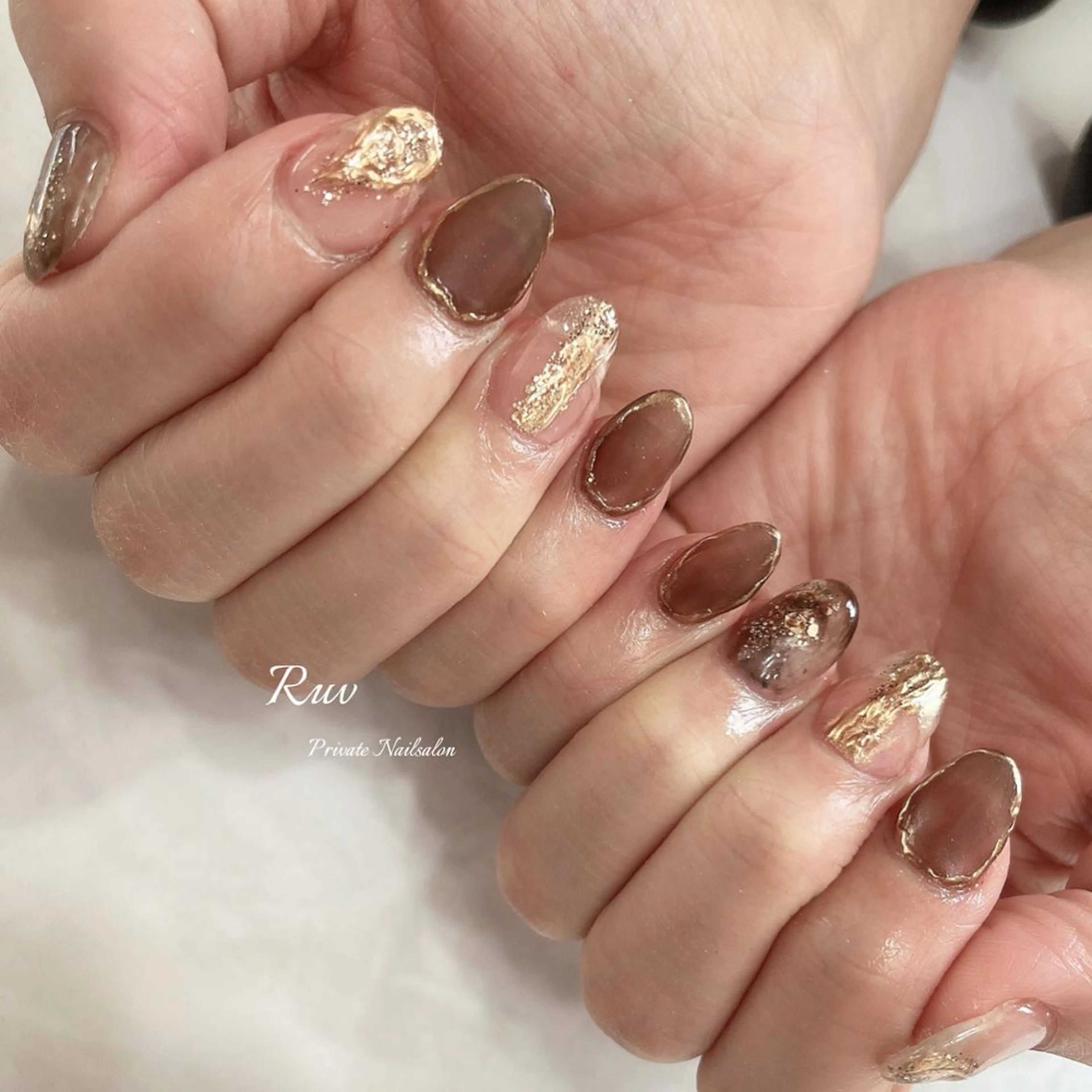 ネイル ハンドネイル プライベート ネイルサロン　ルヴのネイルデザイン