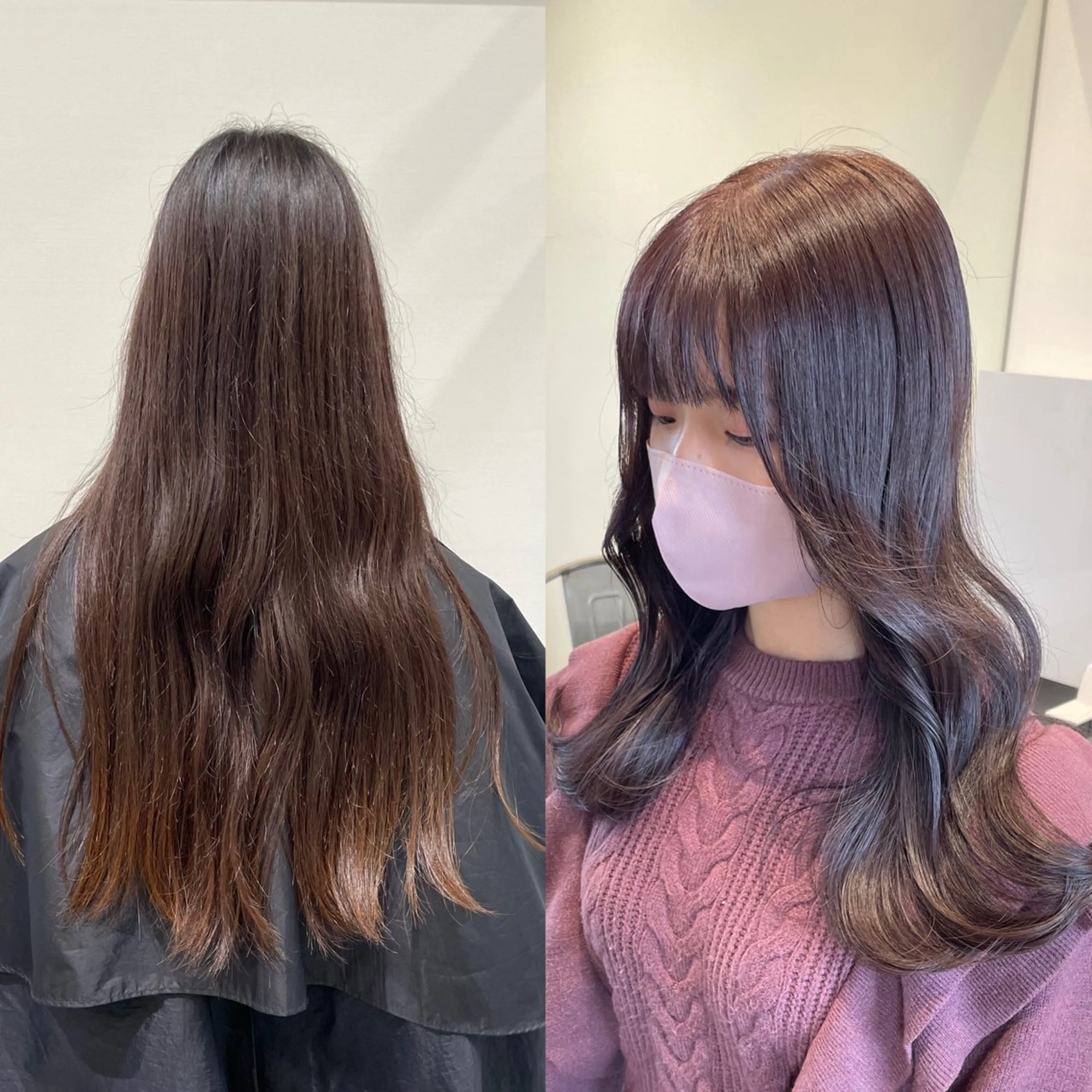 セミロング 【美容室が苦手な方 専問美容室】MIHOのヘアスタイル