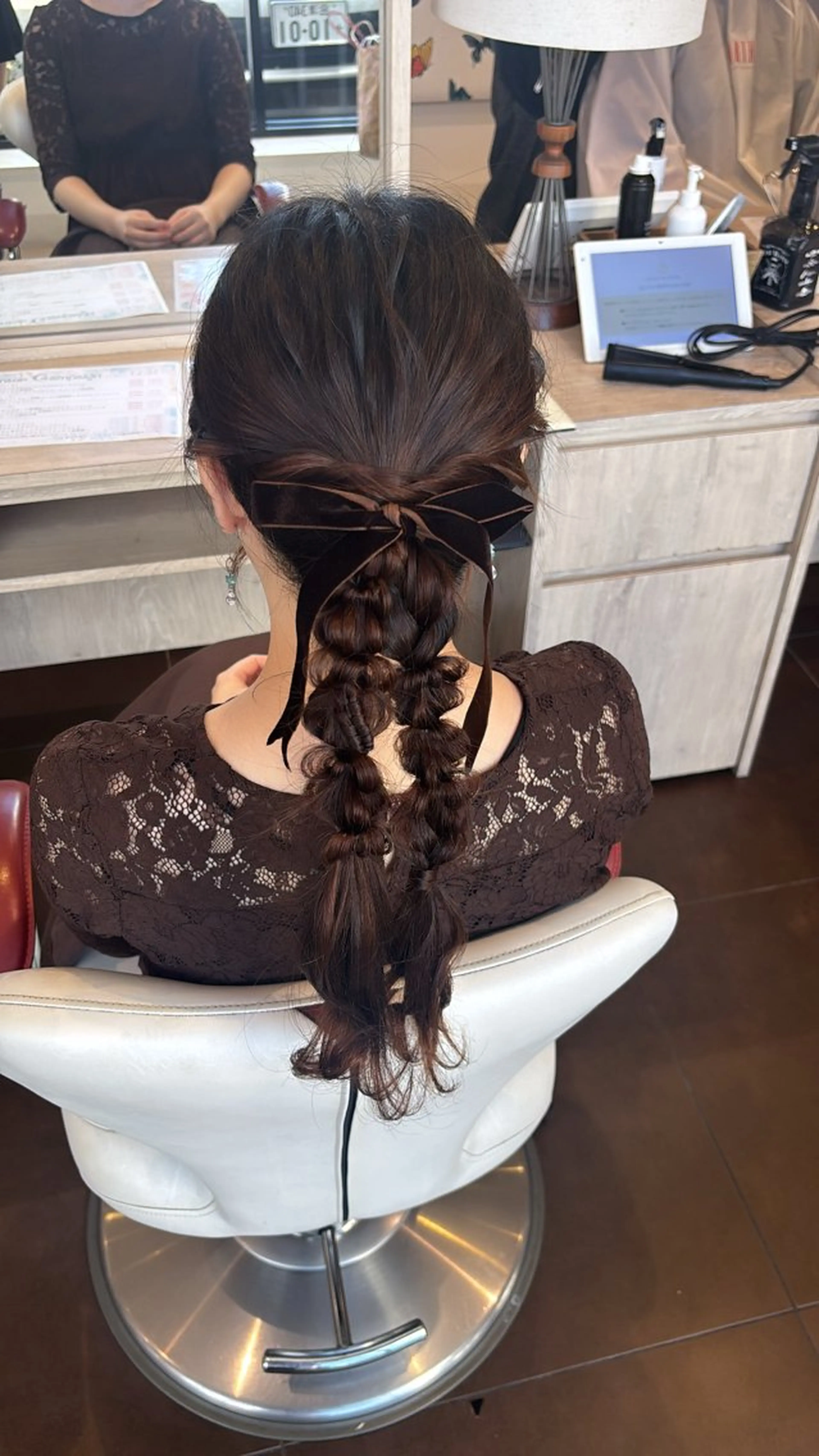 ロング ヘアアレンジ 渡部 優衣のヘアスタイル