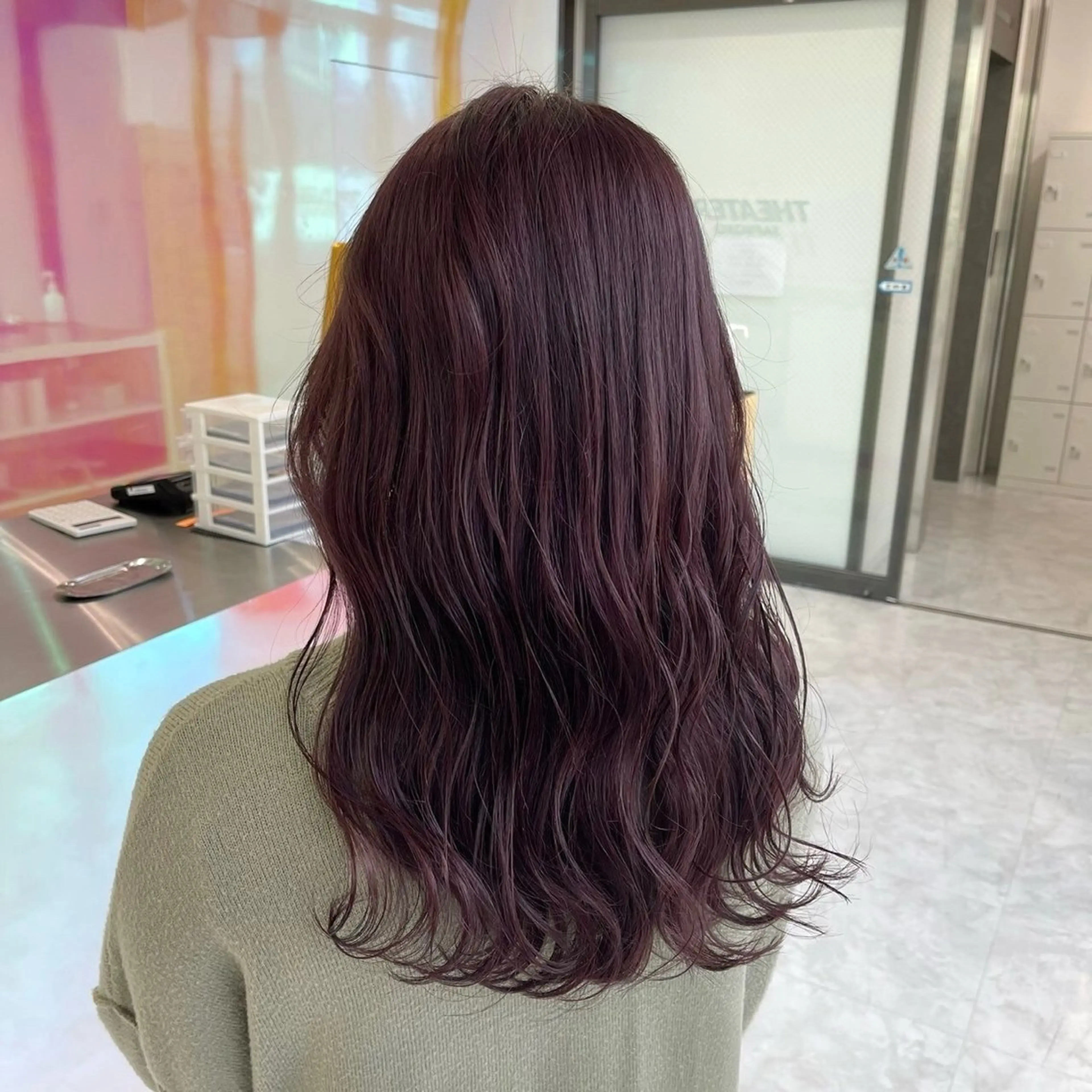 ロング カラー トレンド韓国暖色 ♡momo♡のヘアスタイル