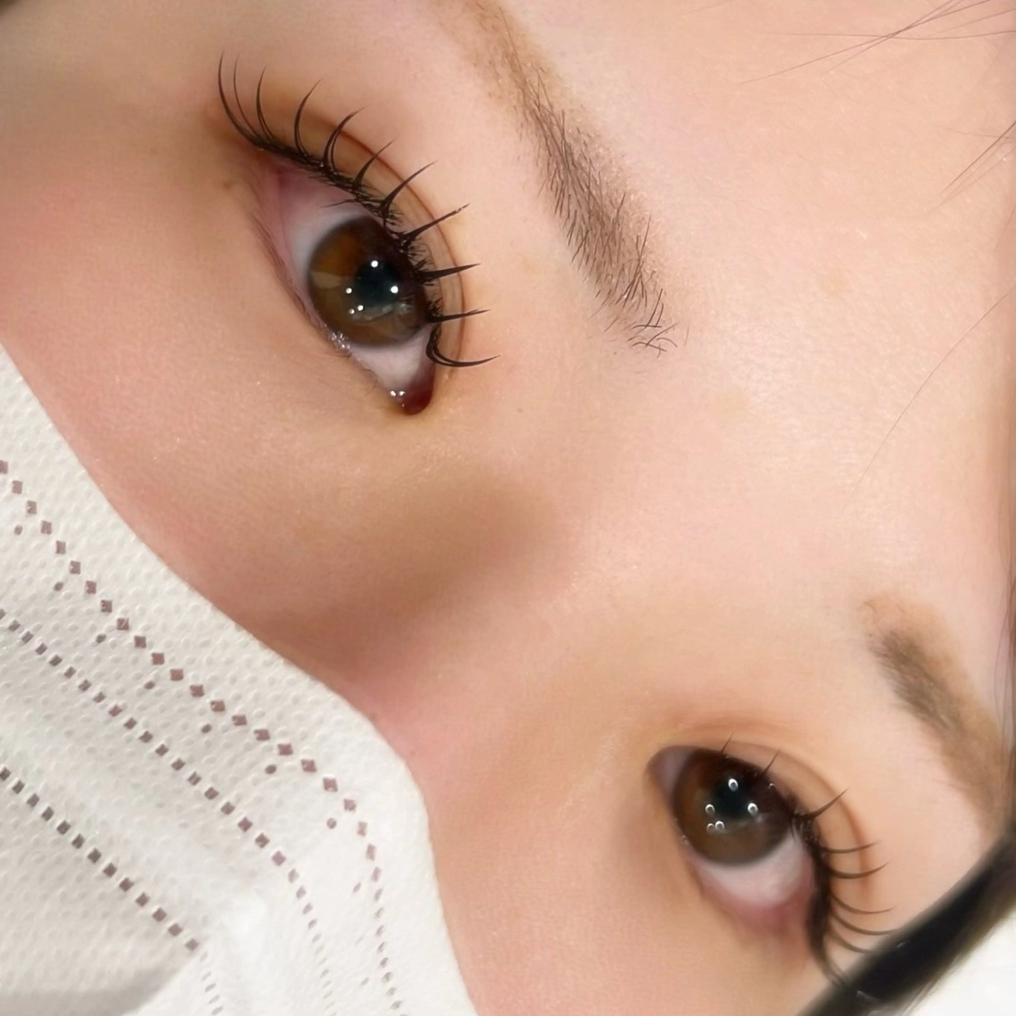 マツエク・マツパ フラットラッシュ omii salon 守山店: ayumiのマツエク・マツパデザイン