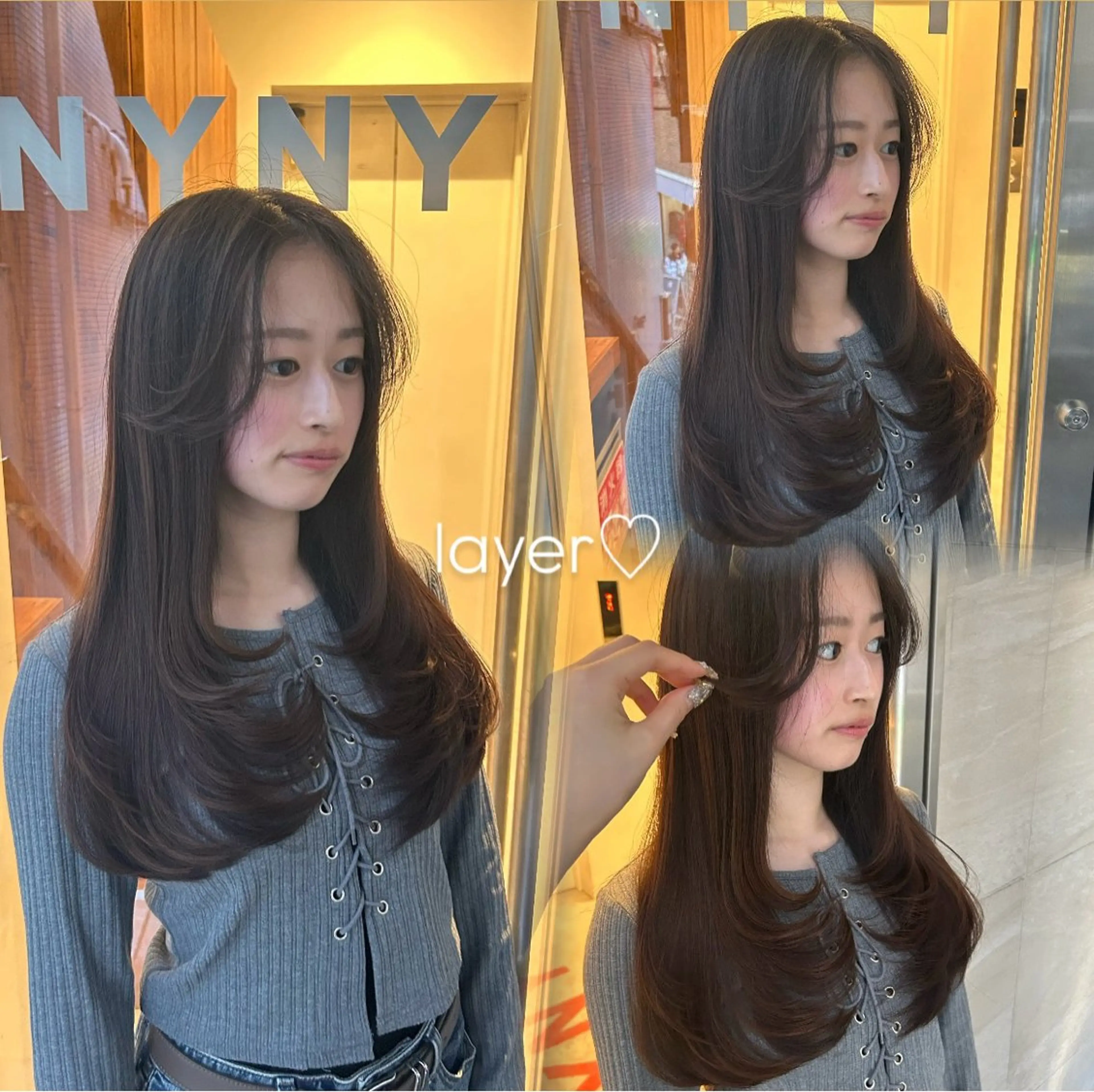 ︎ ✧ご新規様限定୨୧人気no.1menu レイヤーカット🫐の写真