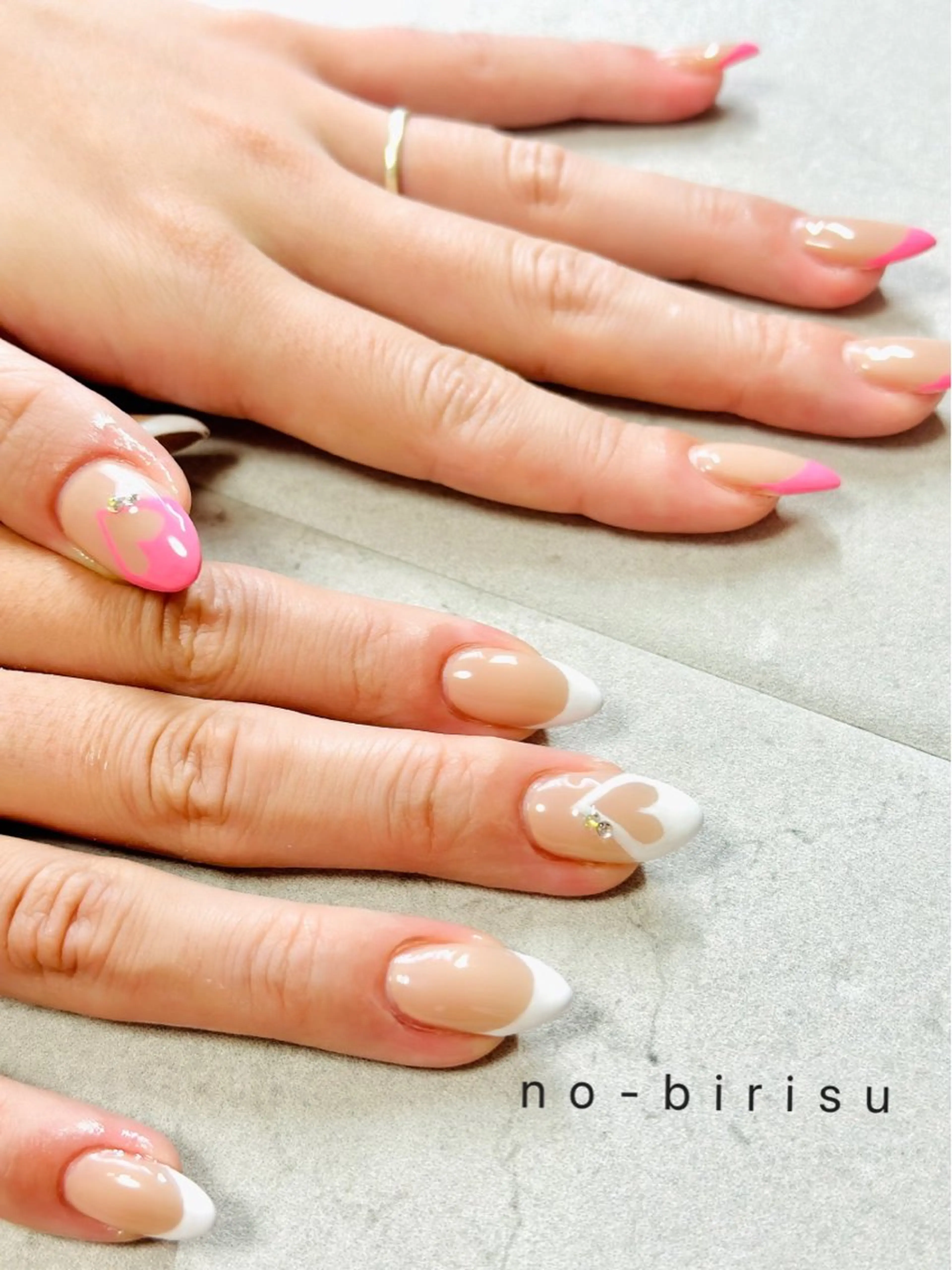 ネイル ハンドネイル no-birisu nailのネイルデザイン