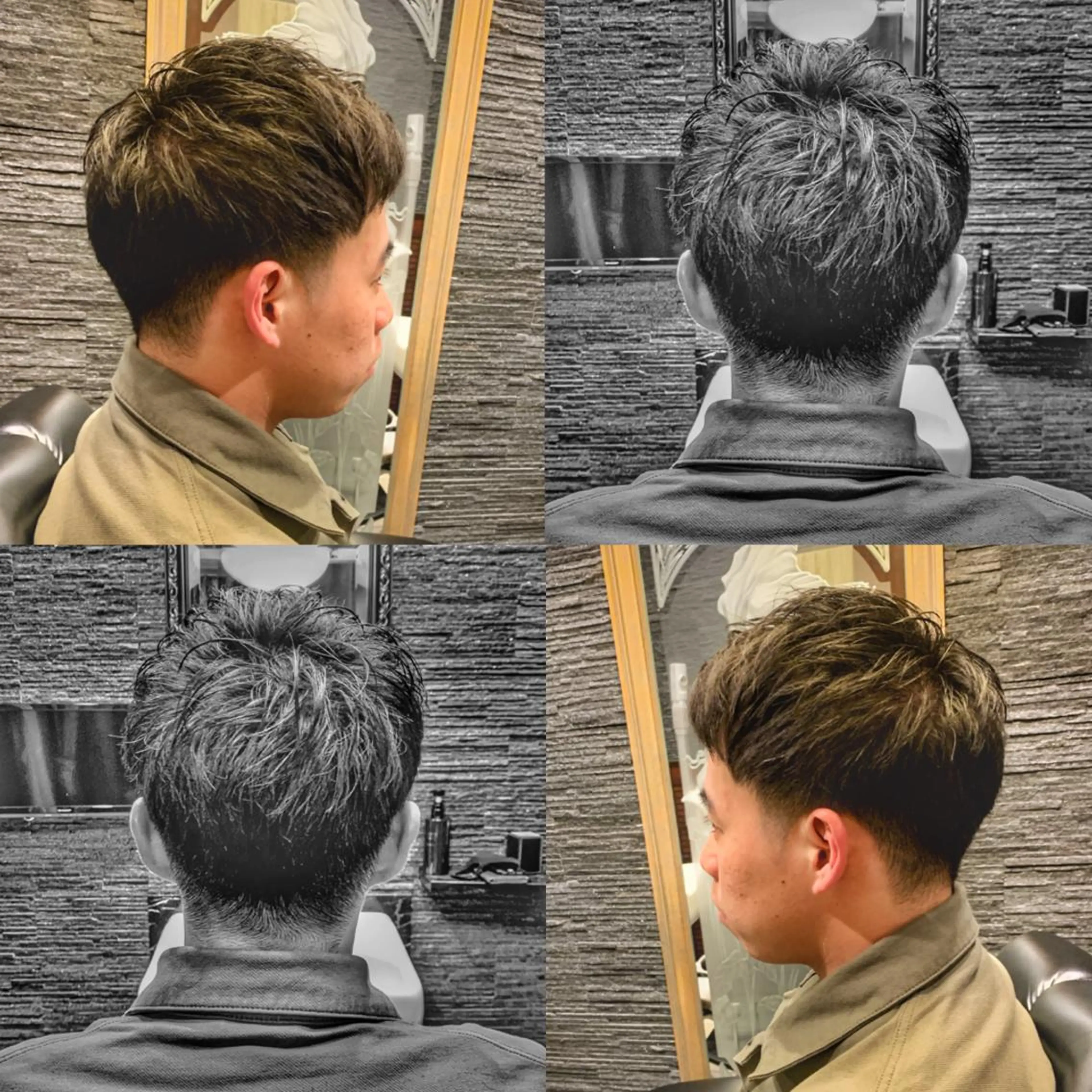 ショート メンズ 行平 成穂のヘアスタイル