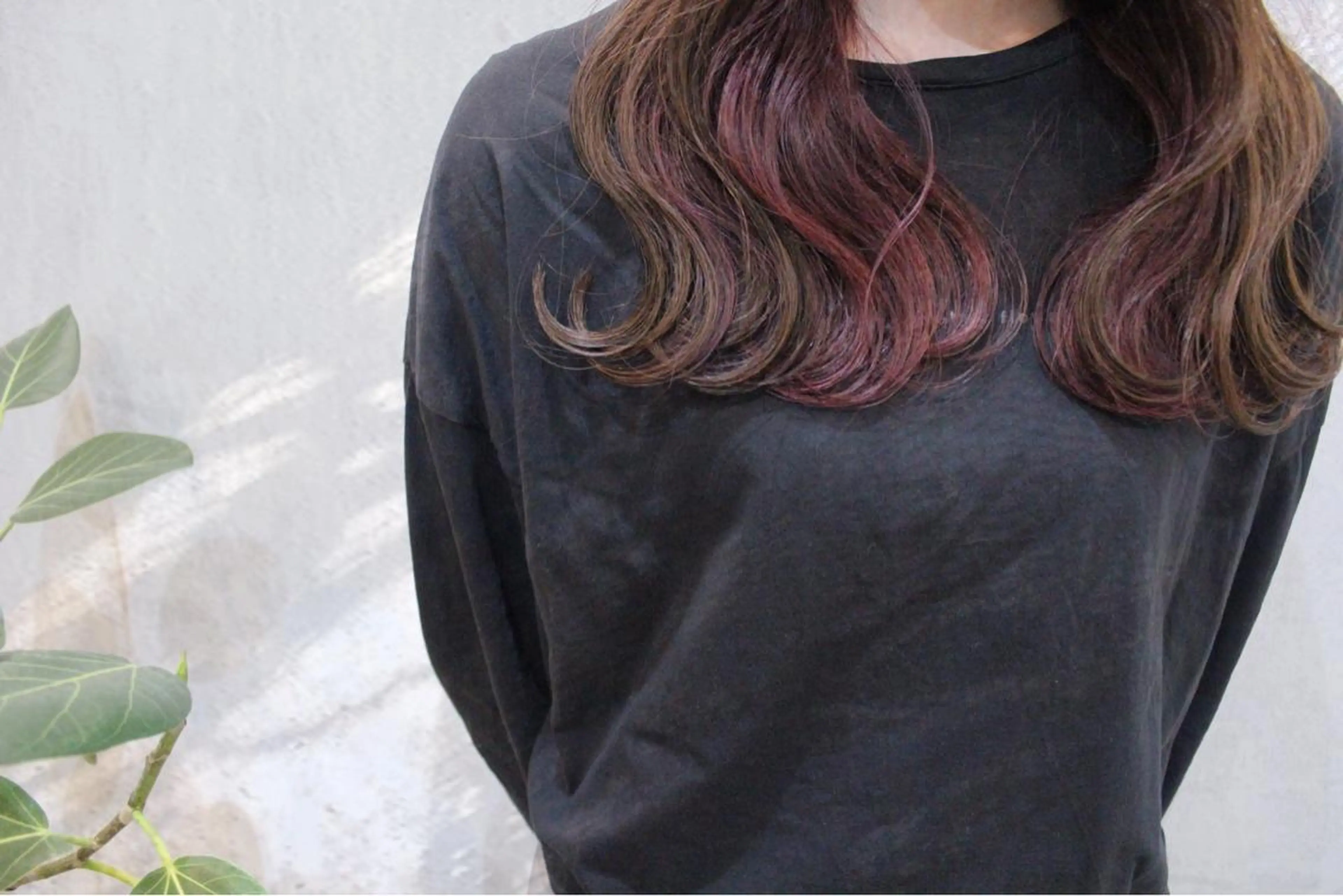 ミディアム カラー olino 【オリノ】西田辺のヘアスタイル