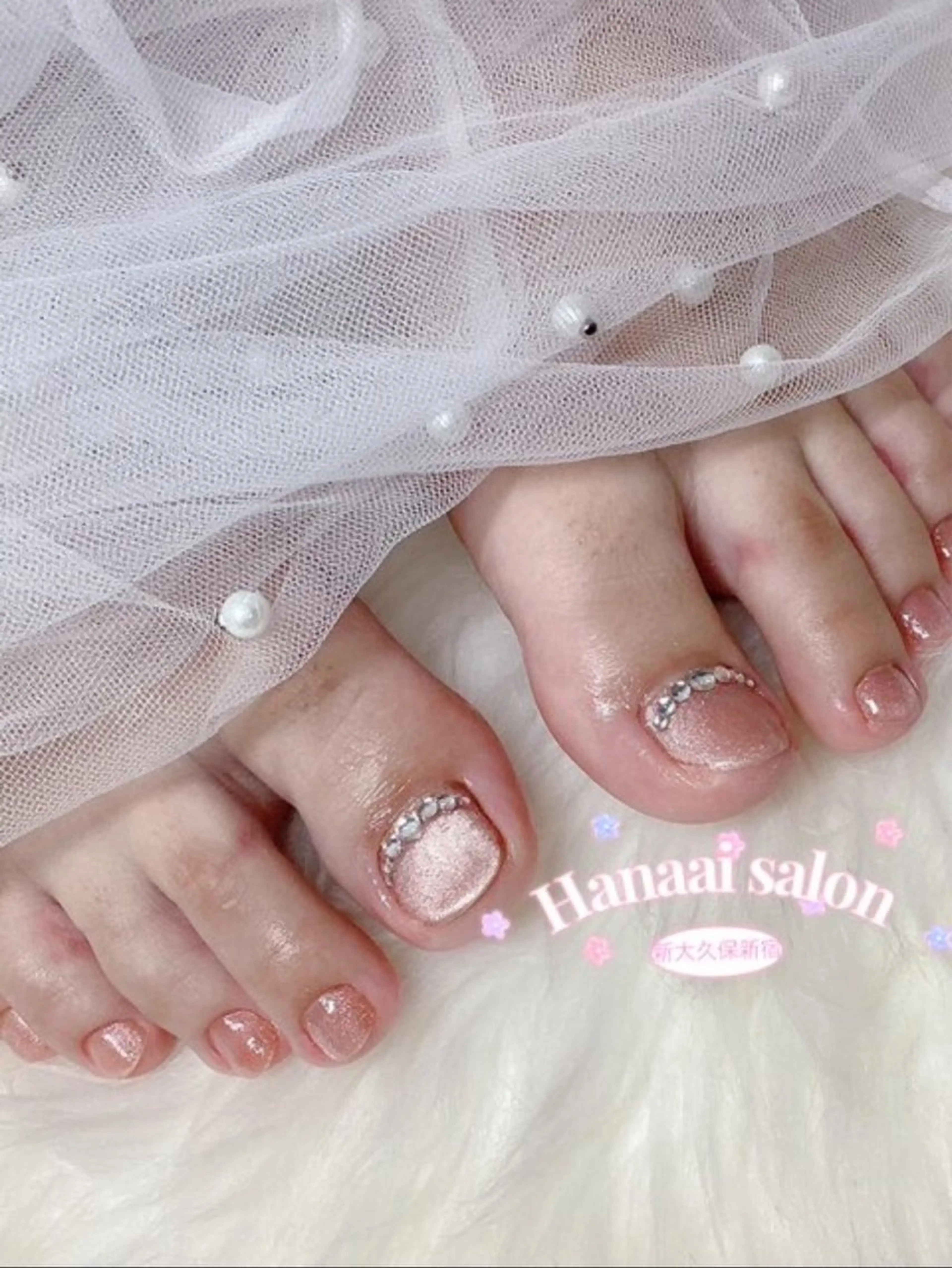 ネイル フットネイル Hanaai Salonスニタのネイルデザイン