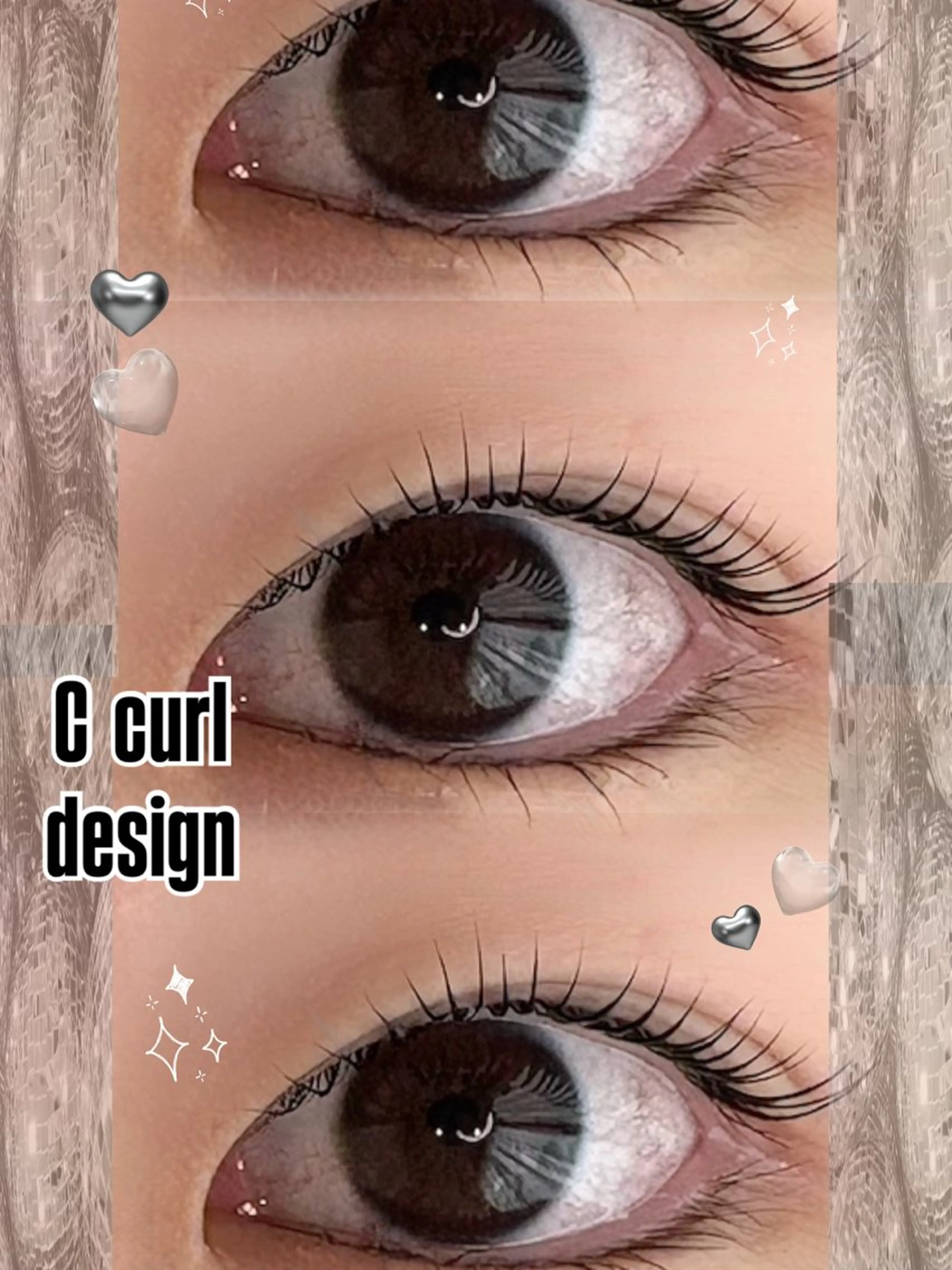 マツエク・マツパ mila天神 今泉💎serikaのマツエク・マツパデザイン