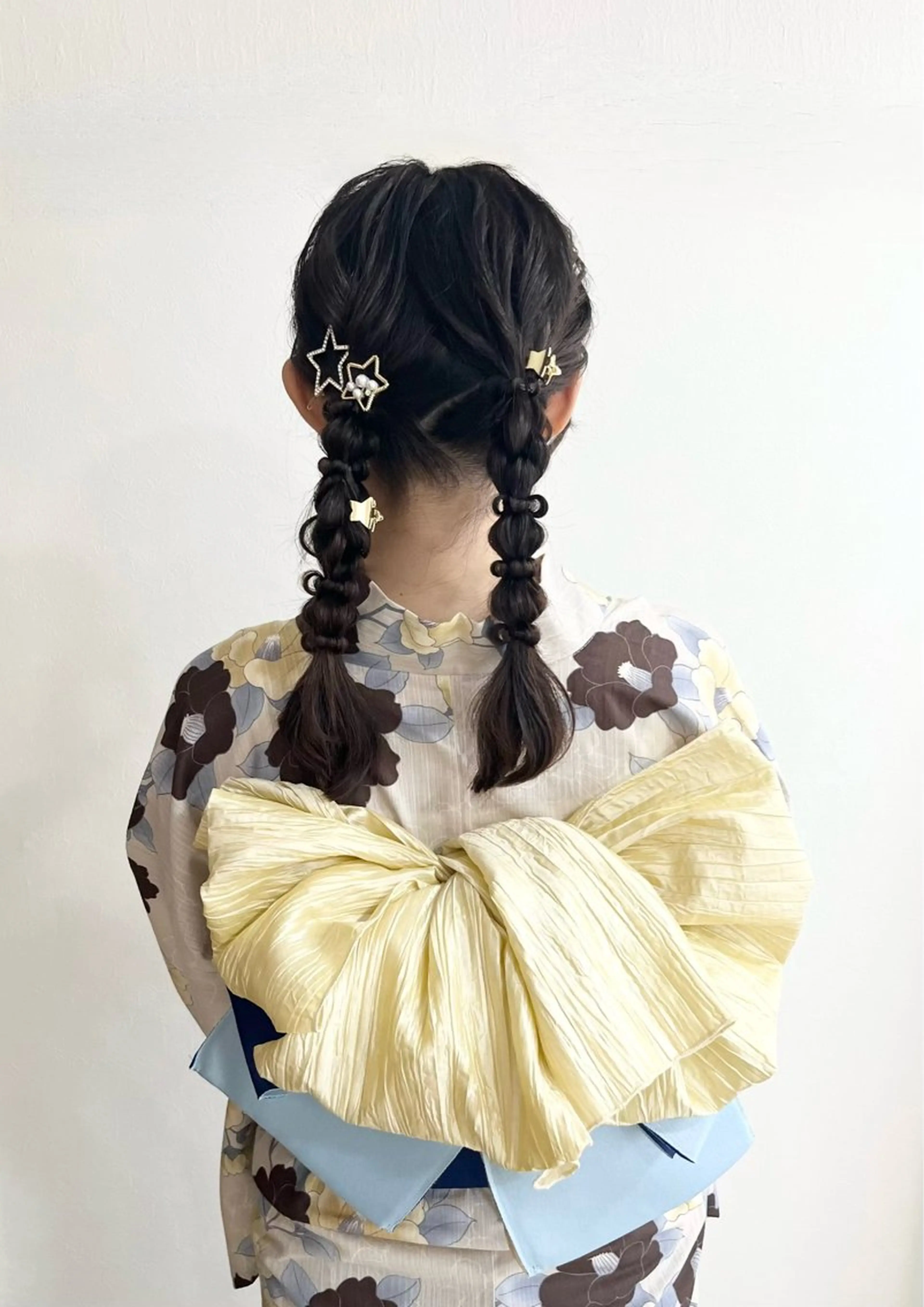 ミディアム ヘアアレンジ 浴衣 ヘアセットサロン /上坪愛美のヘアスタイル