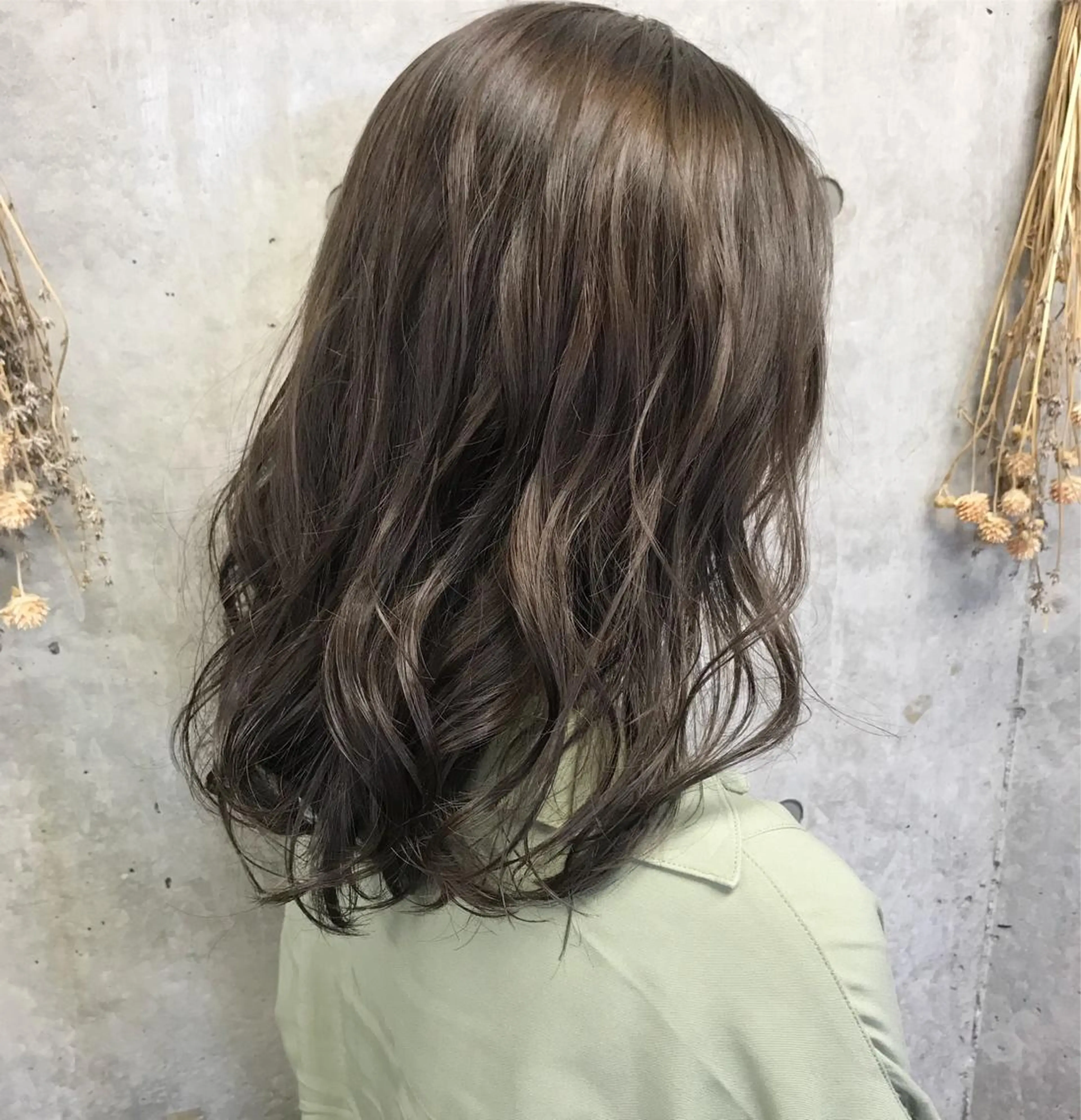 ミディアム カラー イルミナカラー Satsuki ✂︎♡のヘアスタイル
