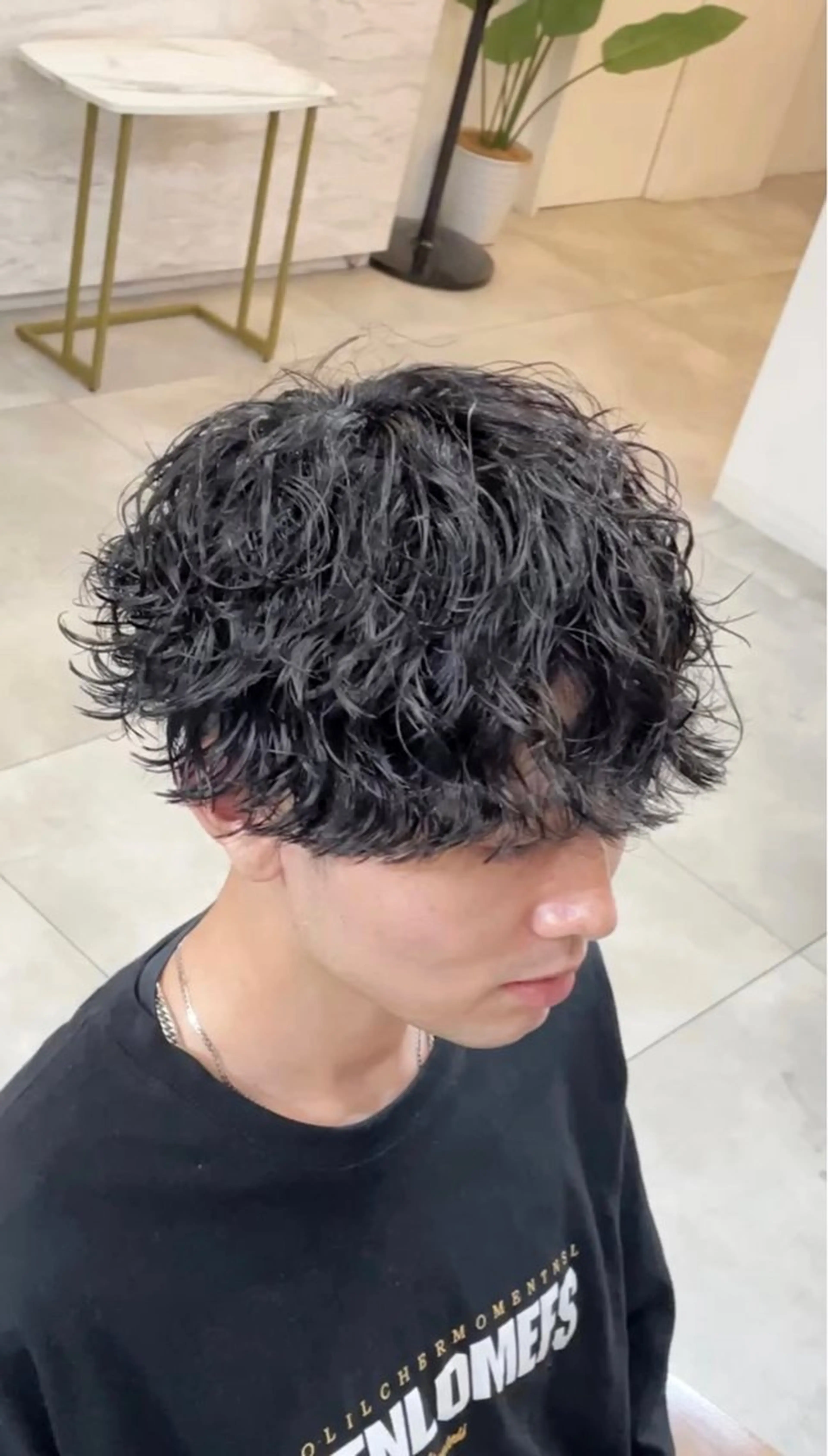 パーマ メンズ メンズパーマ カット パーマ メンズパーマ/新宿/ サイカショウイチのヘアスタイル