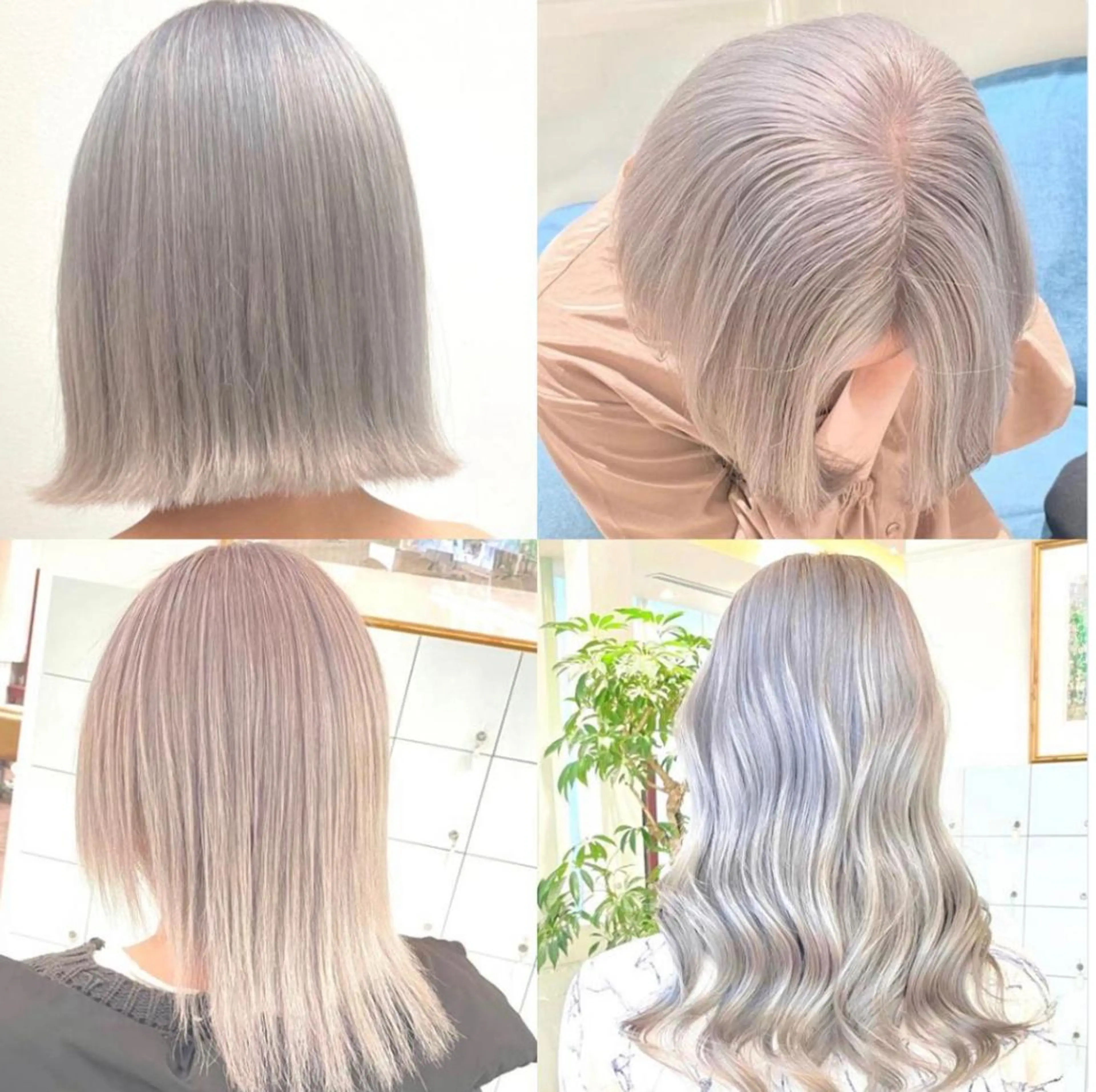 セミロング カラー ヘアアレンジ ヘアカラー 🌹TikTok４万 ﾌｫﾛﾜｰ🌹AKIのヘアスタイル