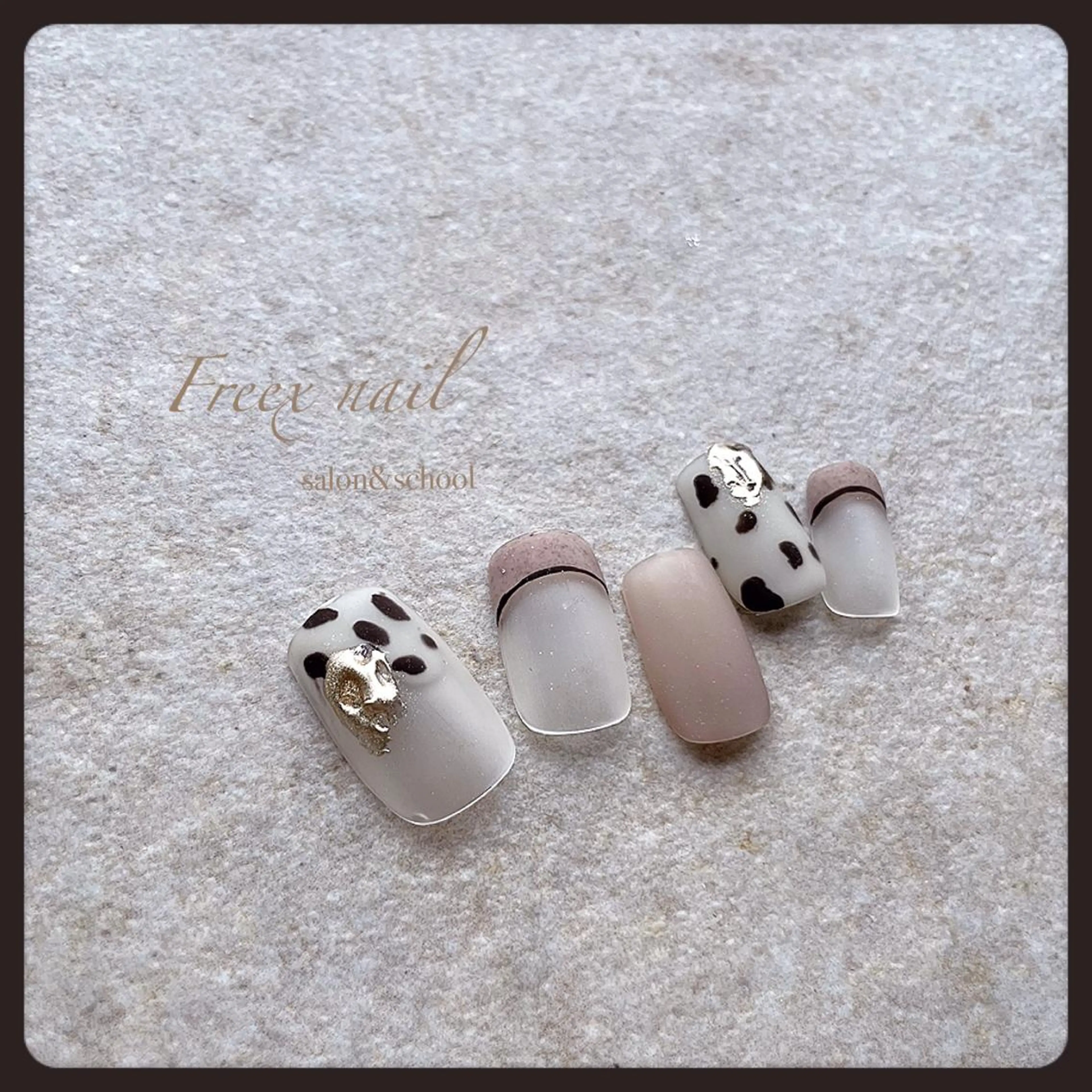 ネイル ハンドネイル ハンドケア freex nail /ニュアンス/個性派のネイルデザイン