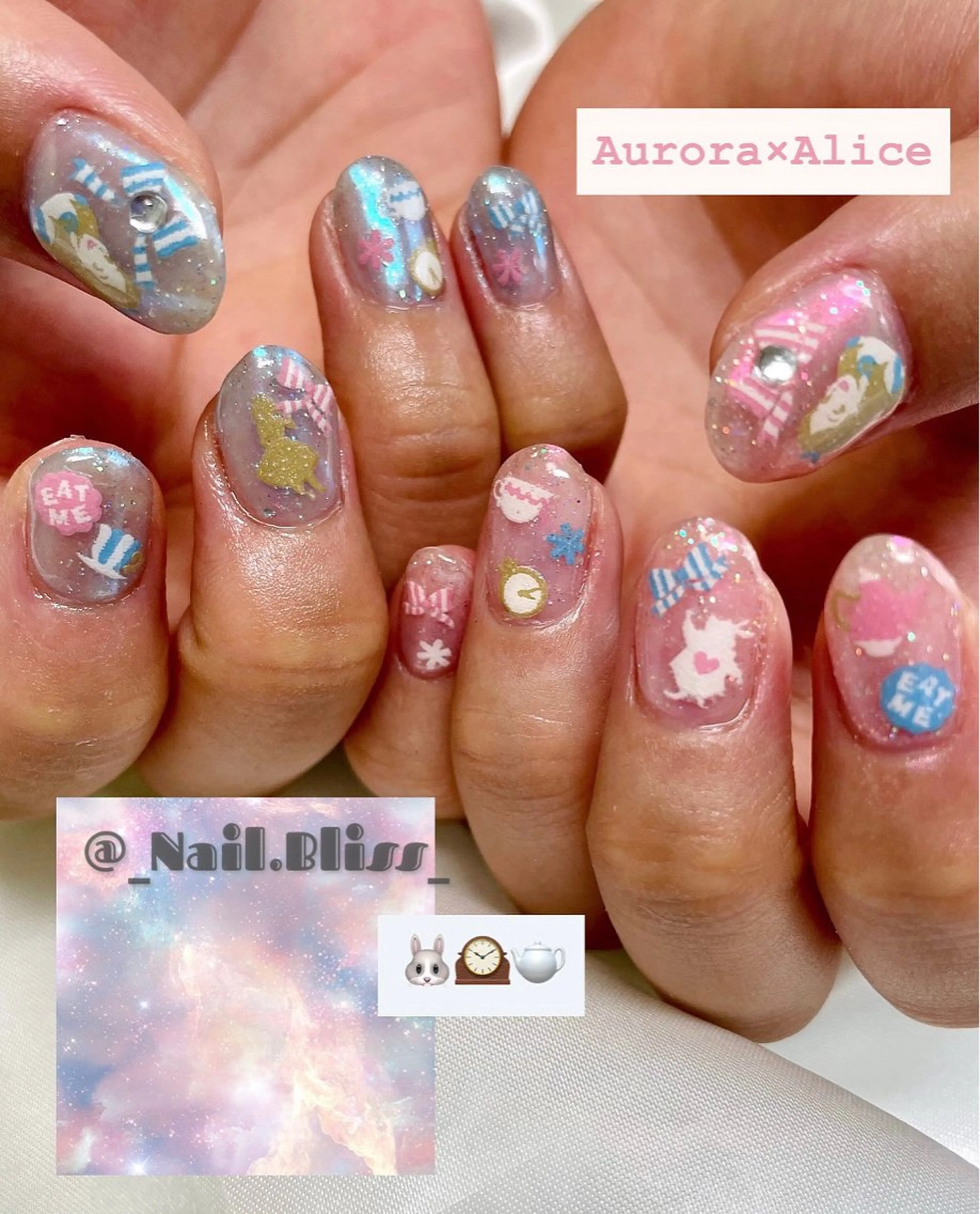 ネイル 持ち込み ハンドネイル NAIL BLISSのネイルデザイン