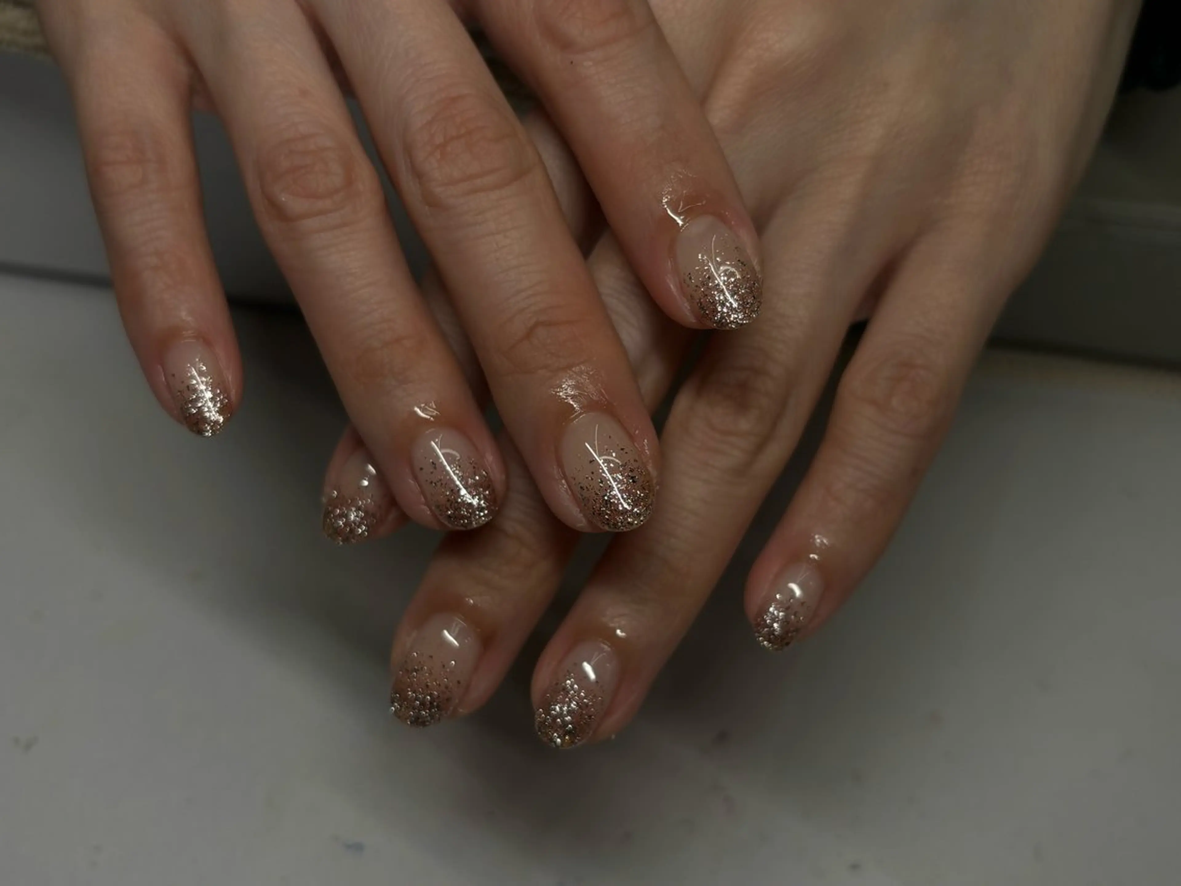 🪄 𓊆ㅤオフあり𓊇ラメグラデーションの写真