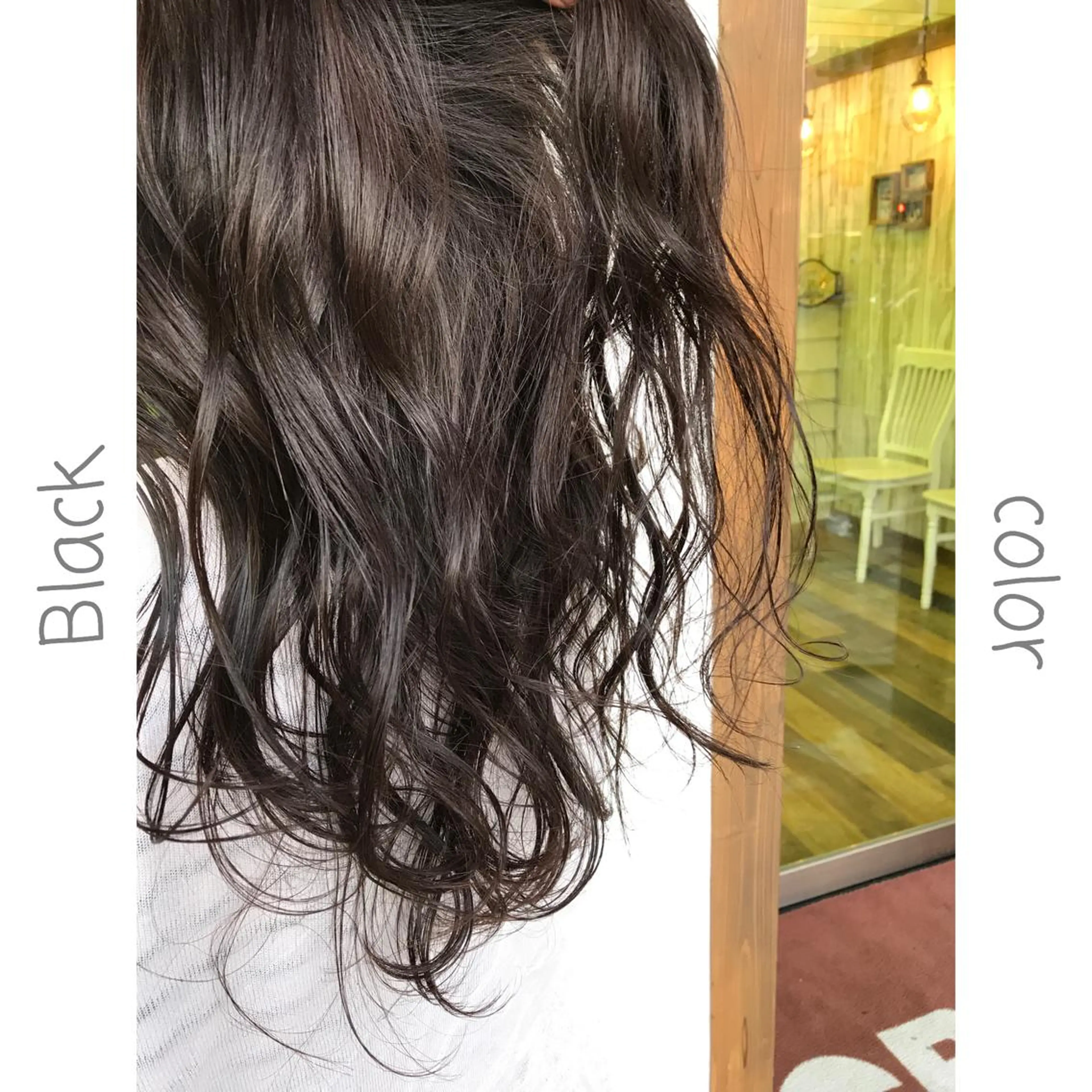 ロング カラー 学生 シアーベージュニスト 🥣大石亜里紗のヘアスタイル