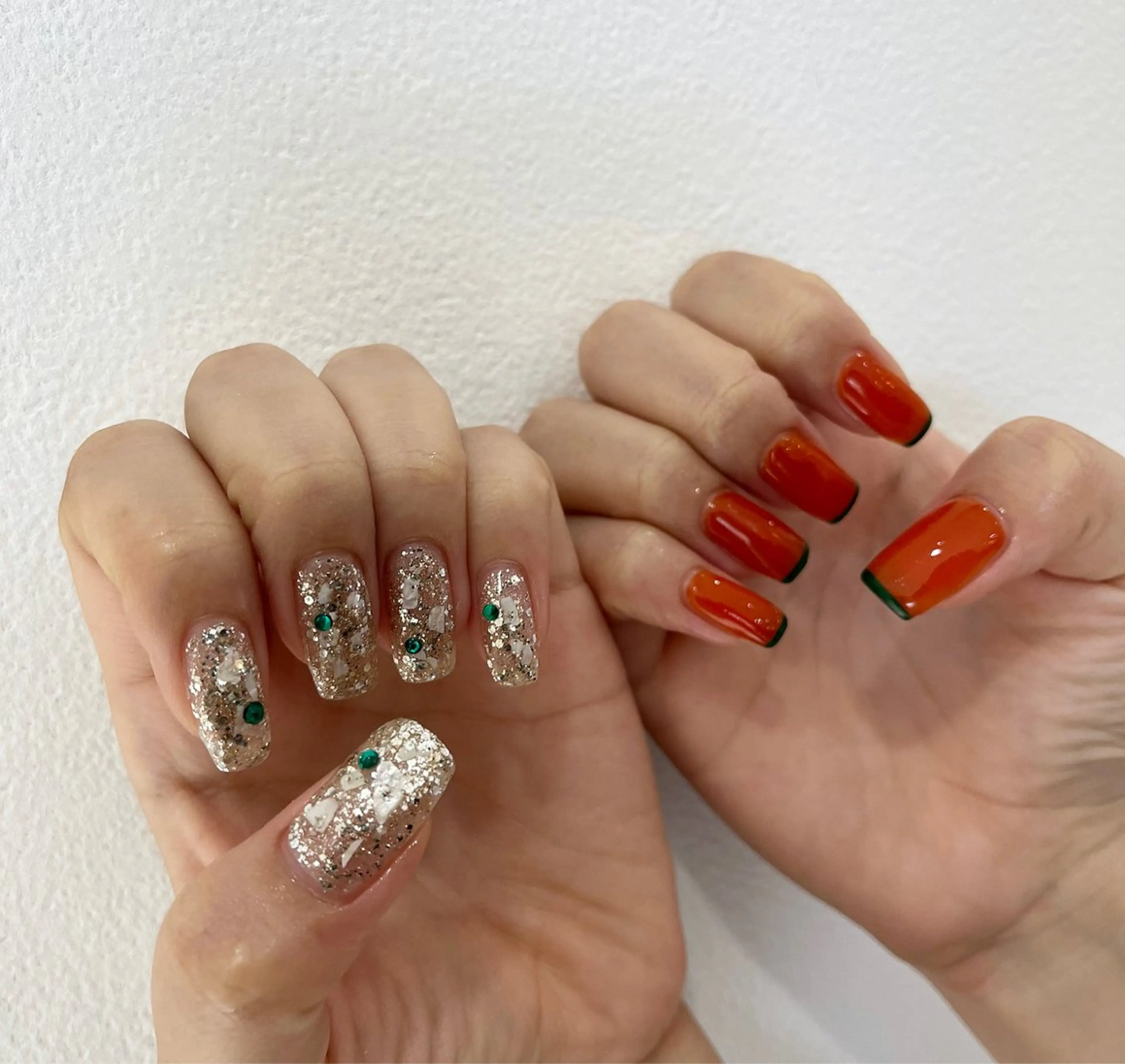 ネイル ラメ(グリッター) #Amin nail salonのネイルデザイン
