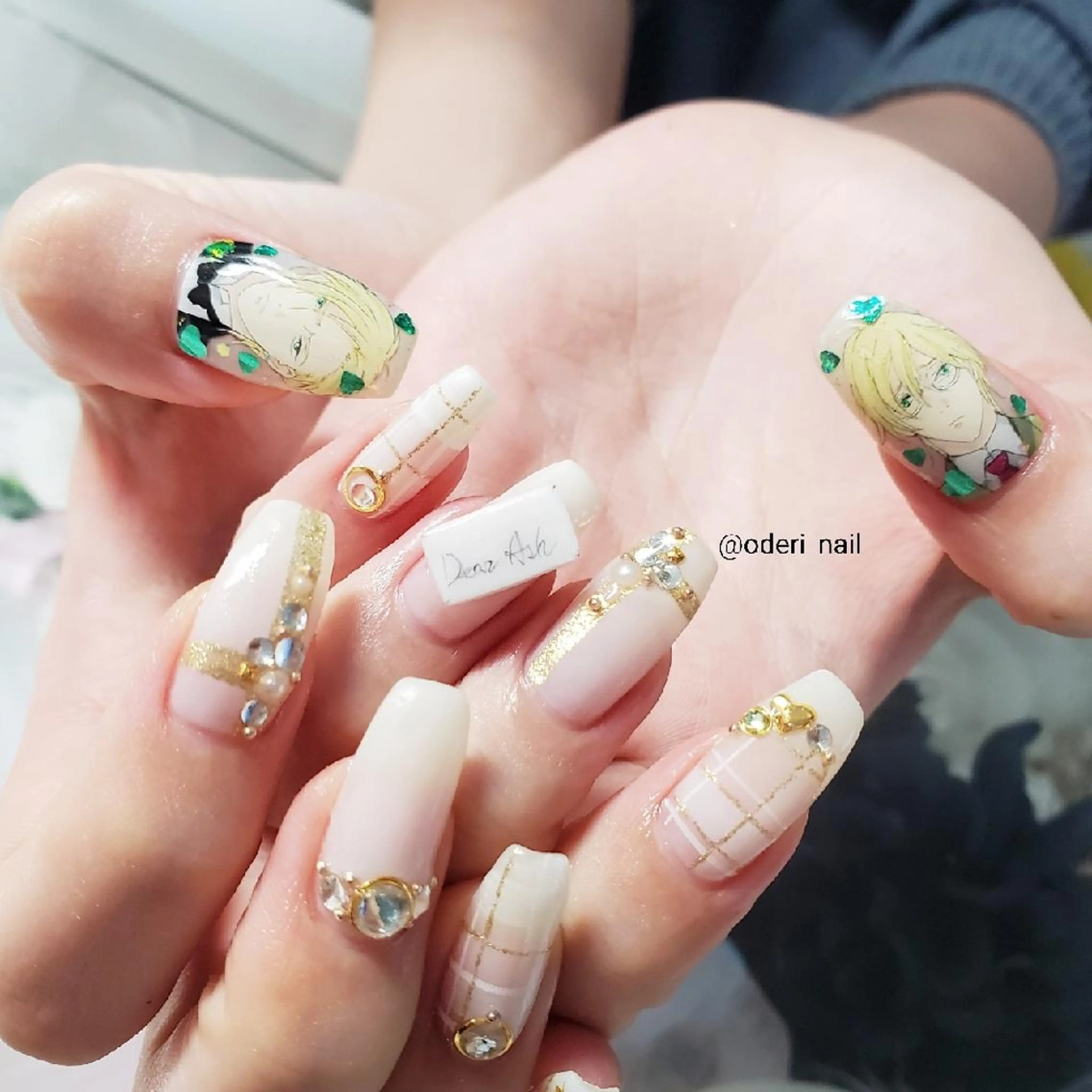 ネイル アートネイル ジェルネイル おで@ oderi_nailのネイルデザイン