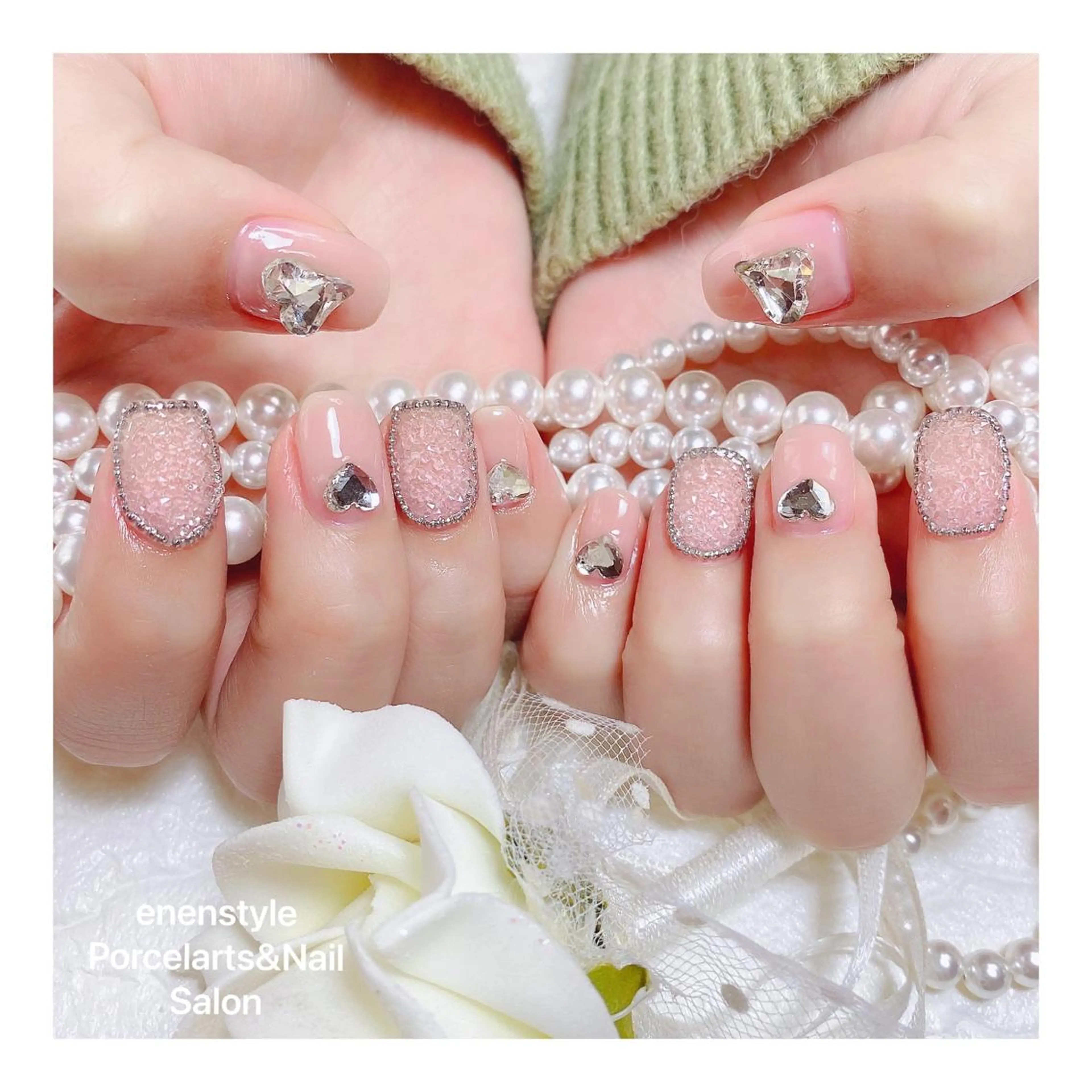 ミディアム カラー ネイル 👑enen style👑のネイルデザイン