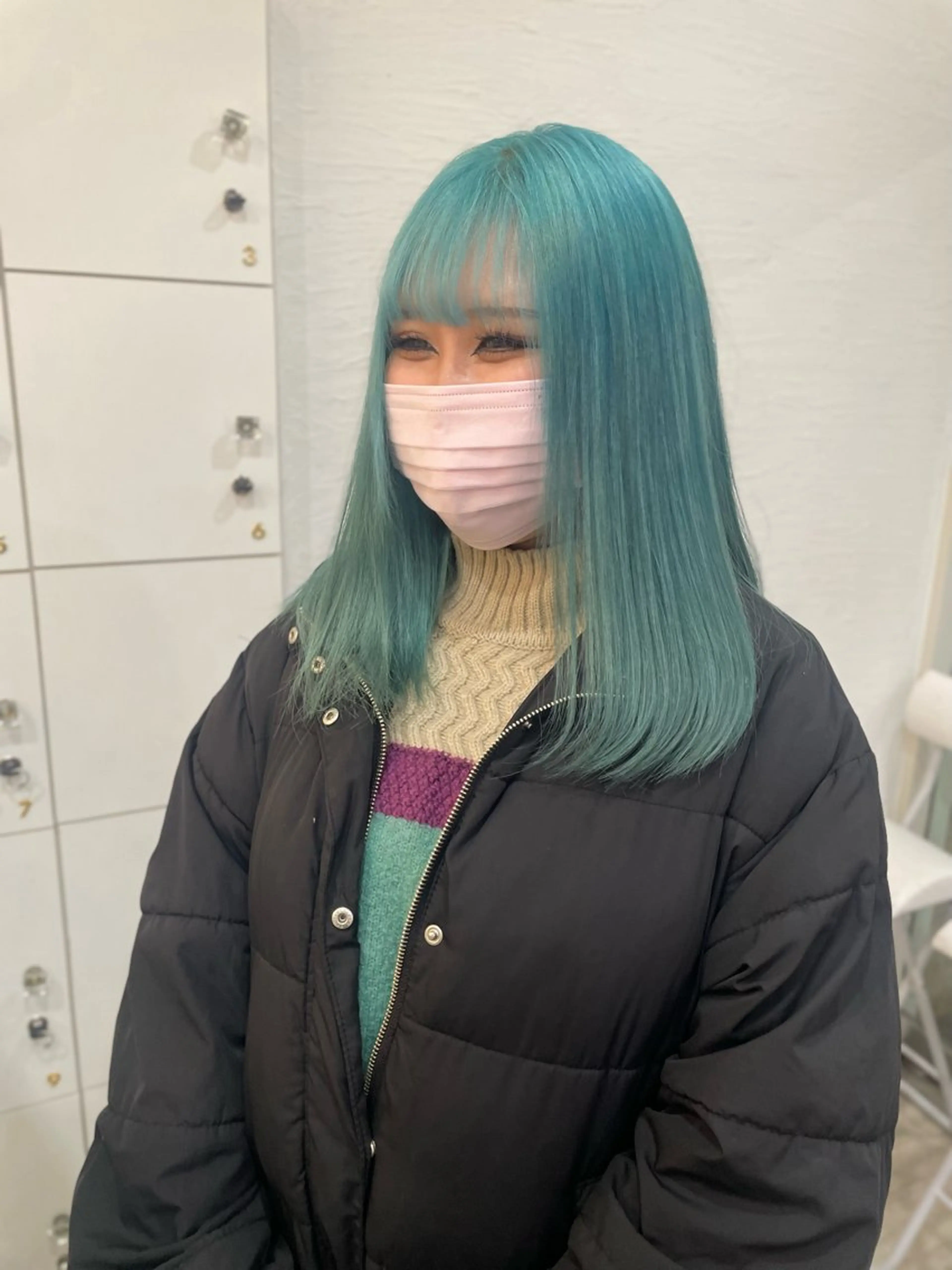 カラー 緑区/艶髪 🦋柿下のヘアスタイル