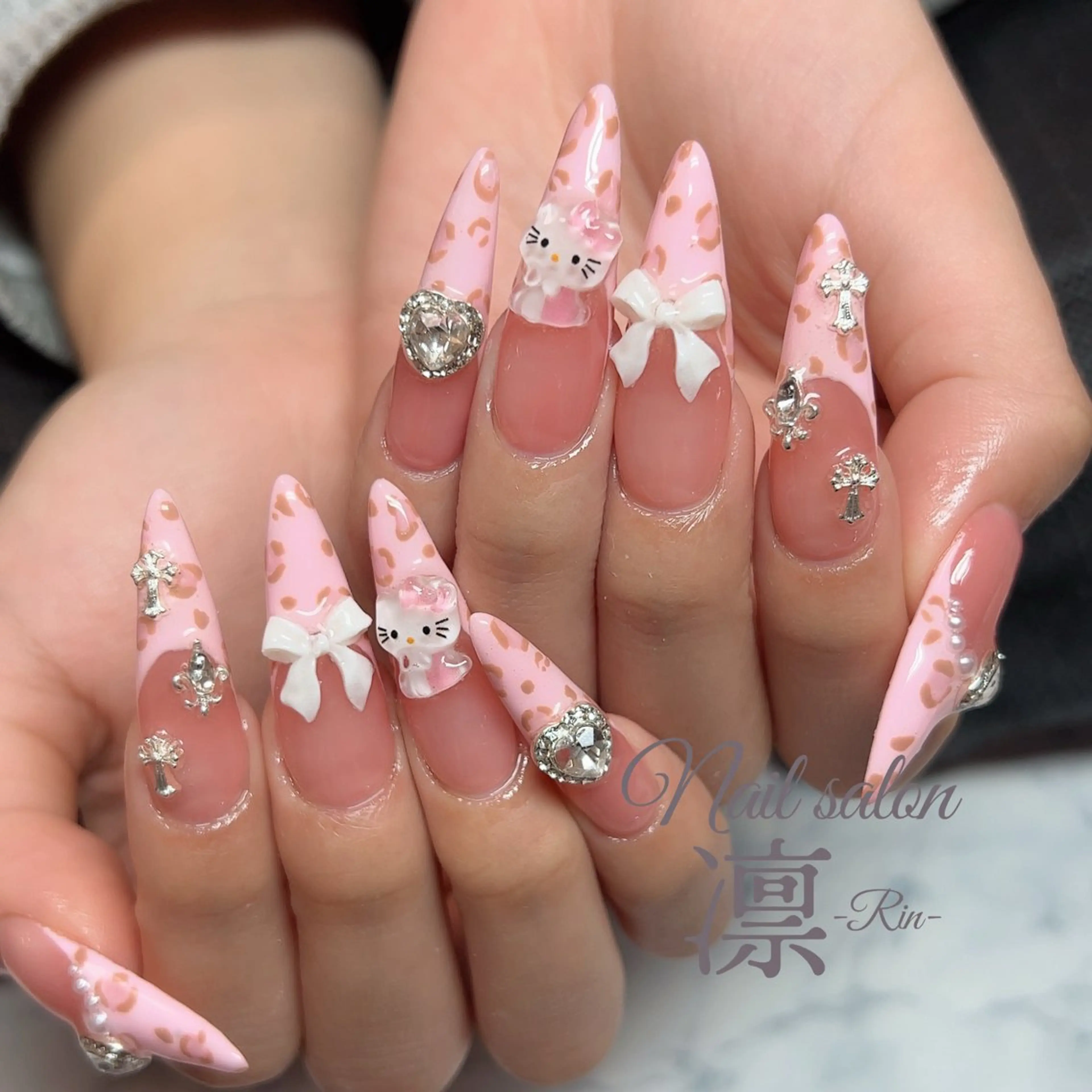 ネイル 持ち込み private salon凛のネイルデザイン