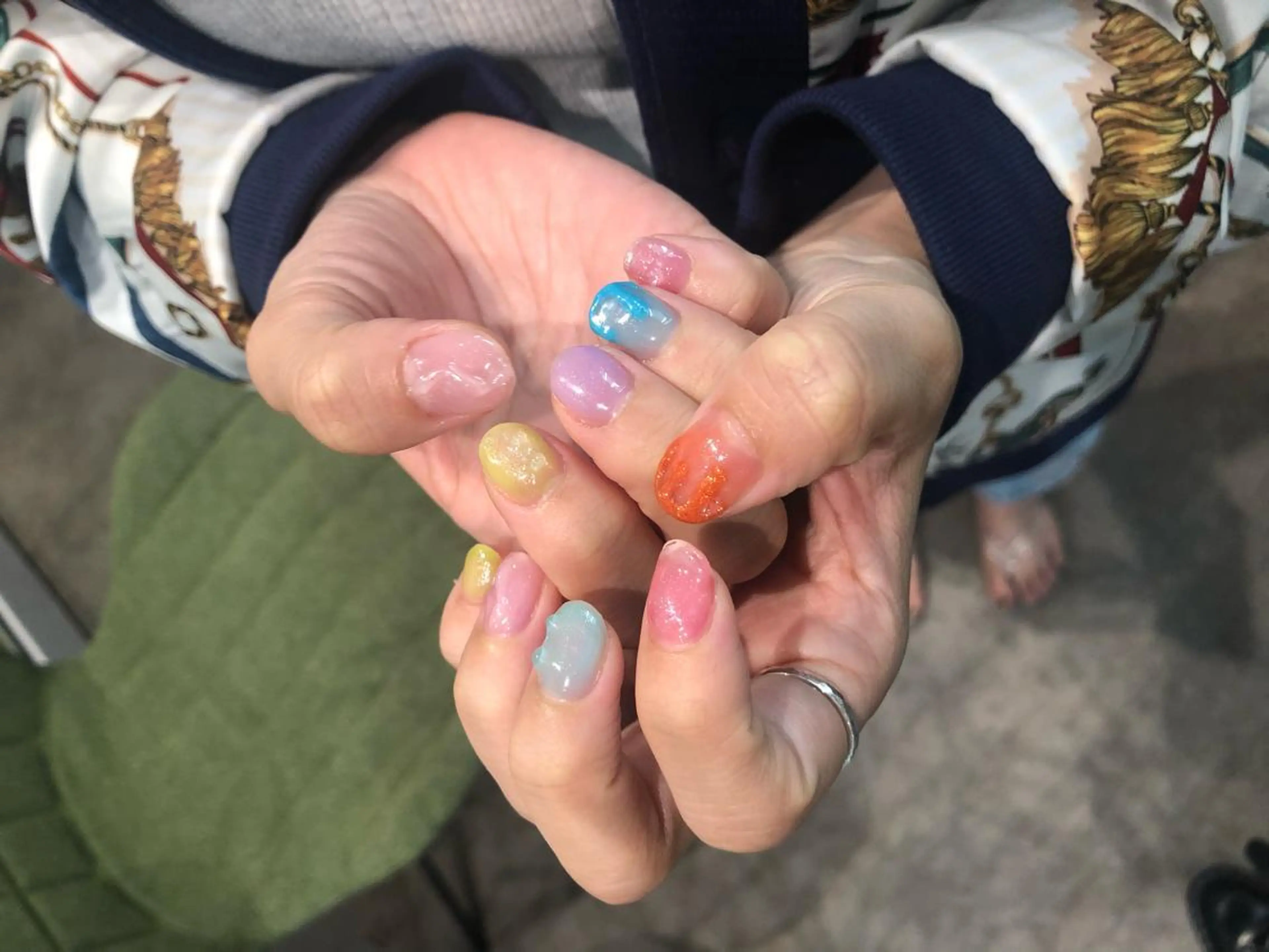 ネイル ハンドネイル ナチュラル透明感🌱 小山美樹子のヘアスタイル