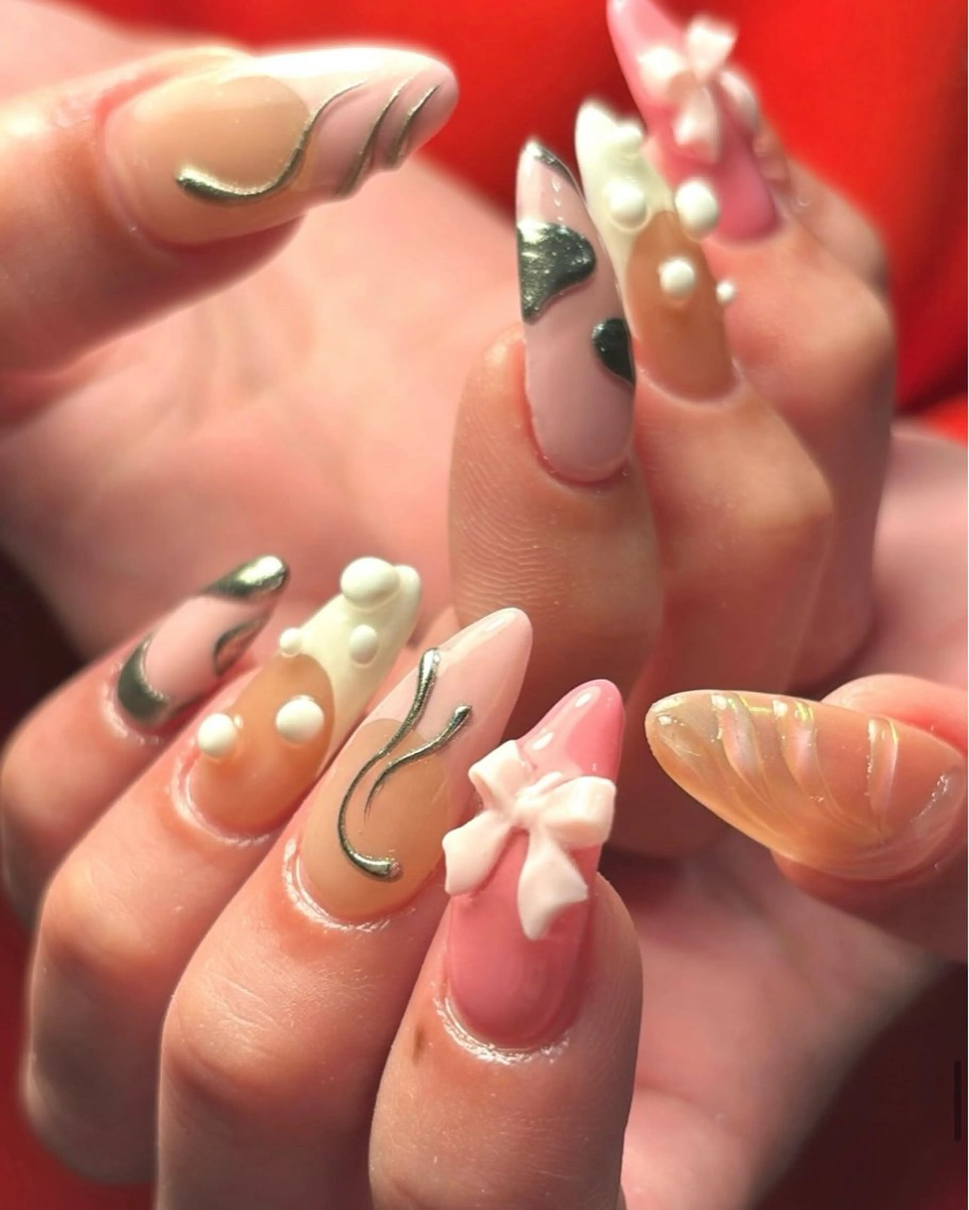 ネイル ハンドネイル 川畑 朱華のネイルデザイン