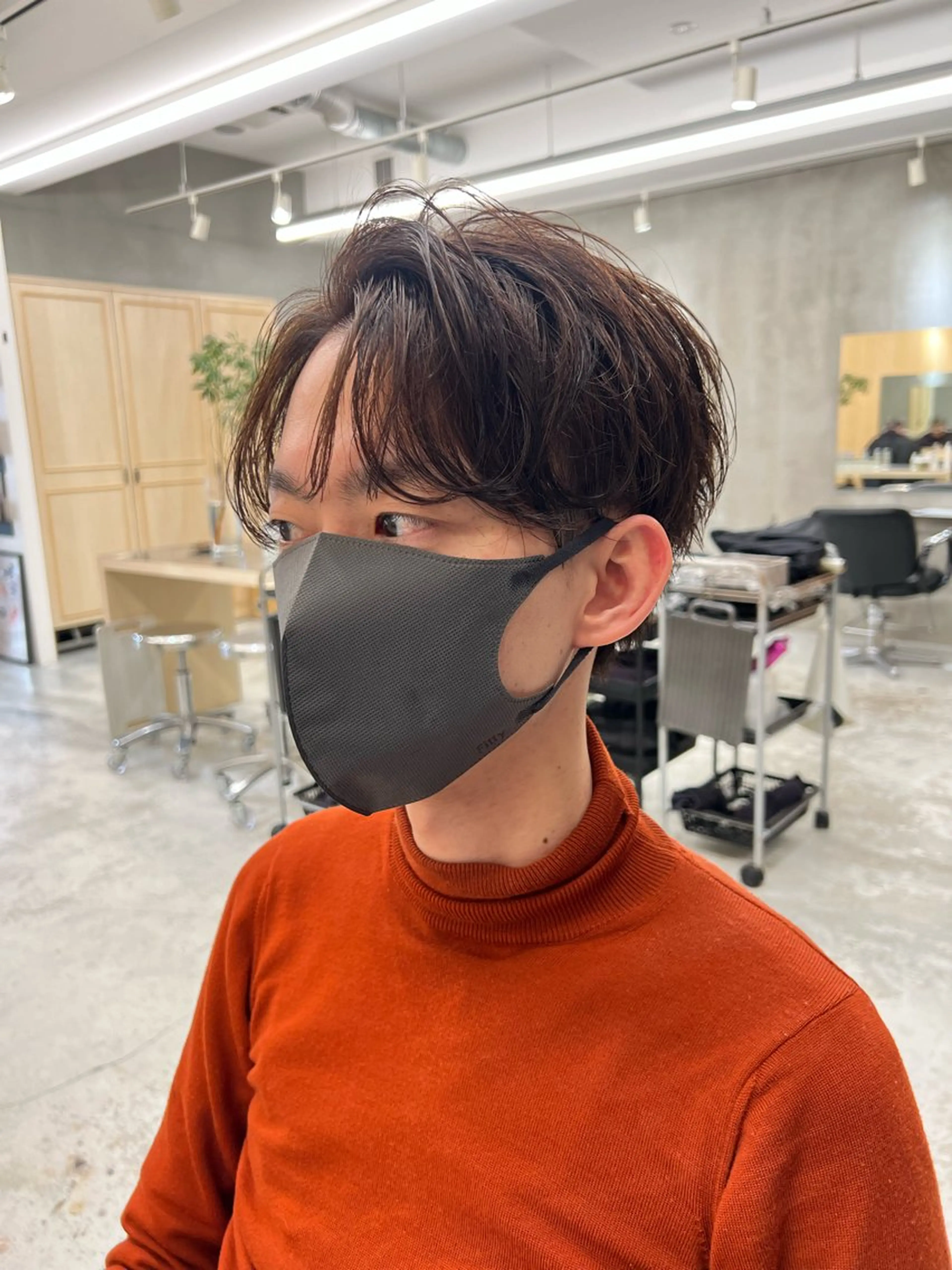 【men's限定】カット+曲がる縮毛矯正の写真