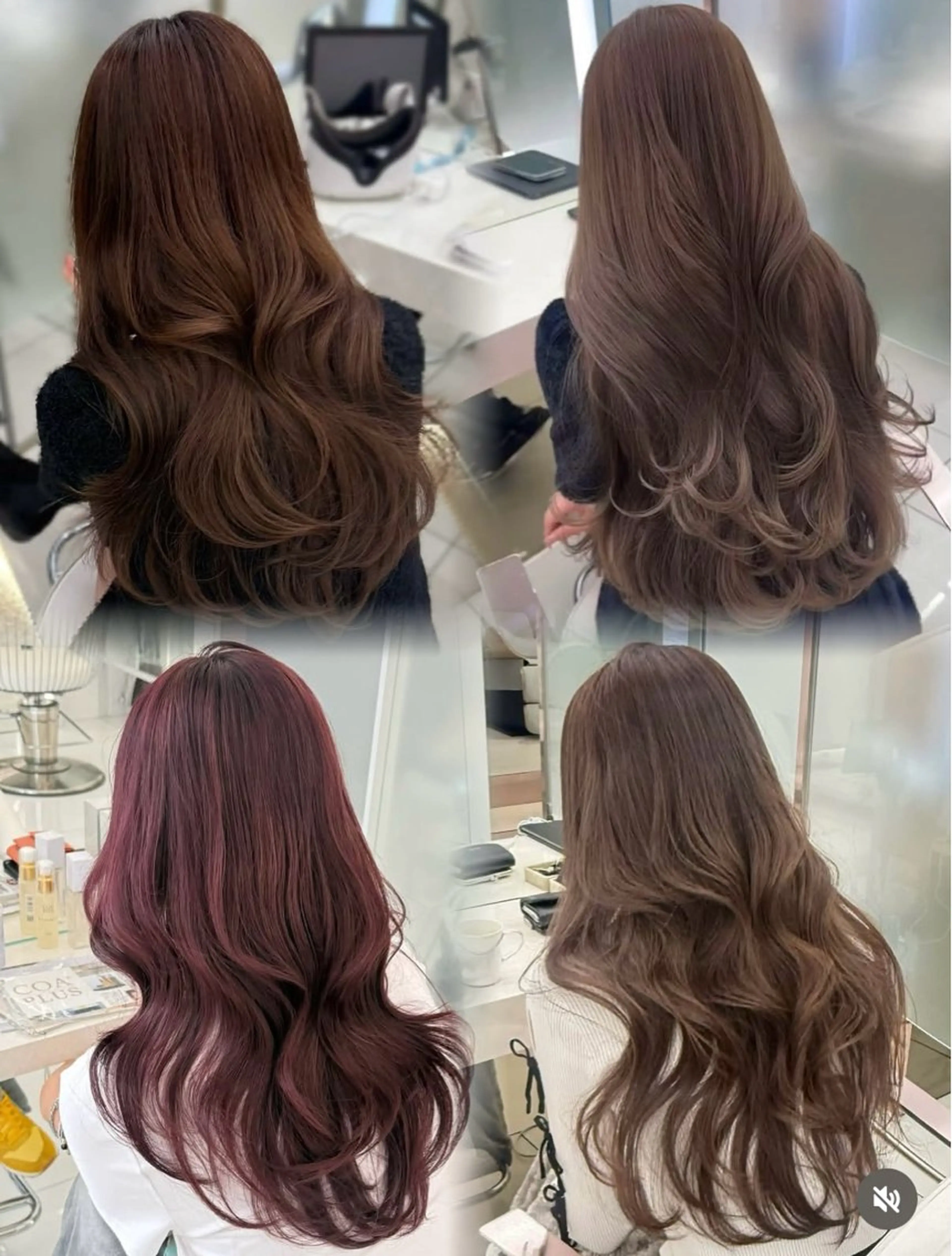 ロング ヘアカラー 濱田 剛志のヘアスタイル