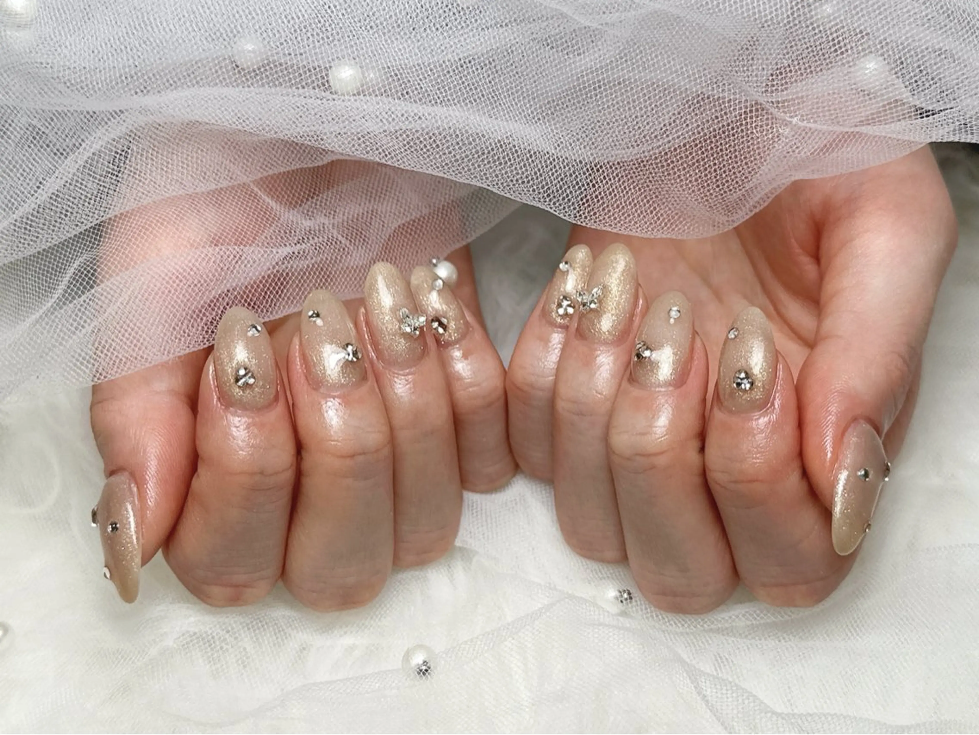 ネイル ハンドネイル 【Eclat ｴｸﾗ】nail＆beauty所属・Eclat〔ｴｸﾗ〕 MOEKA𝜗𝜚*のネイルデザイン