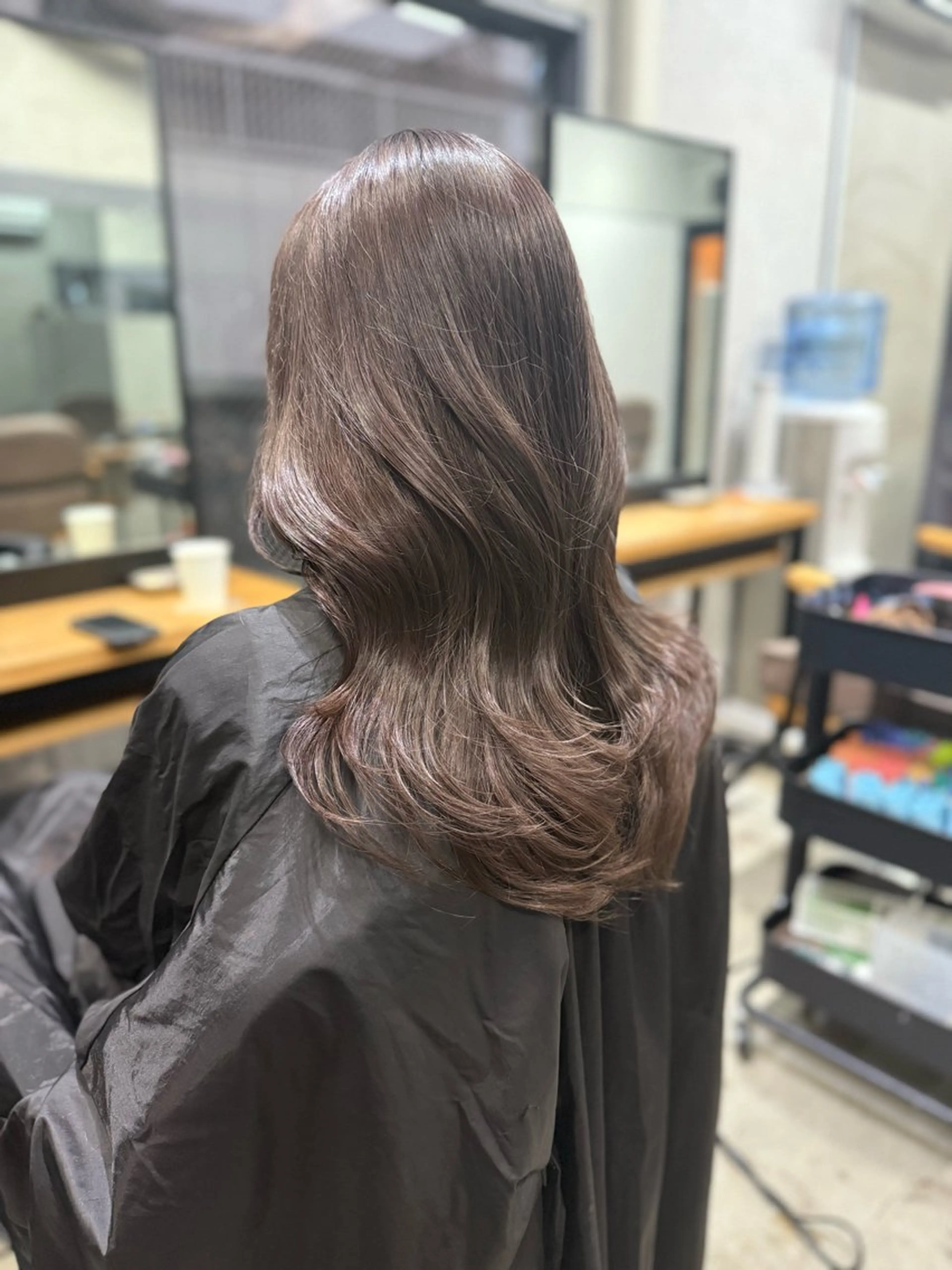 ロング カラー レイヤーカット AIRI layer cut hairのヘアスタイル