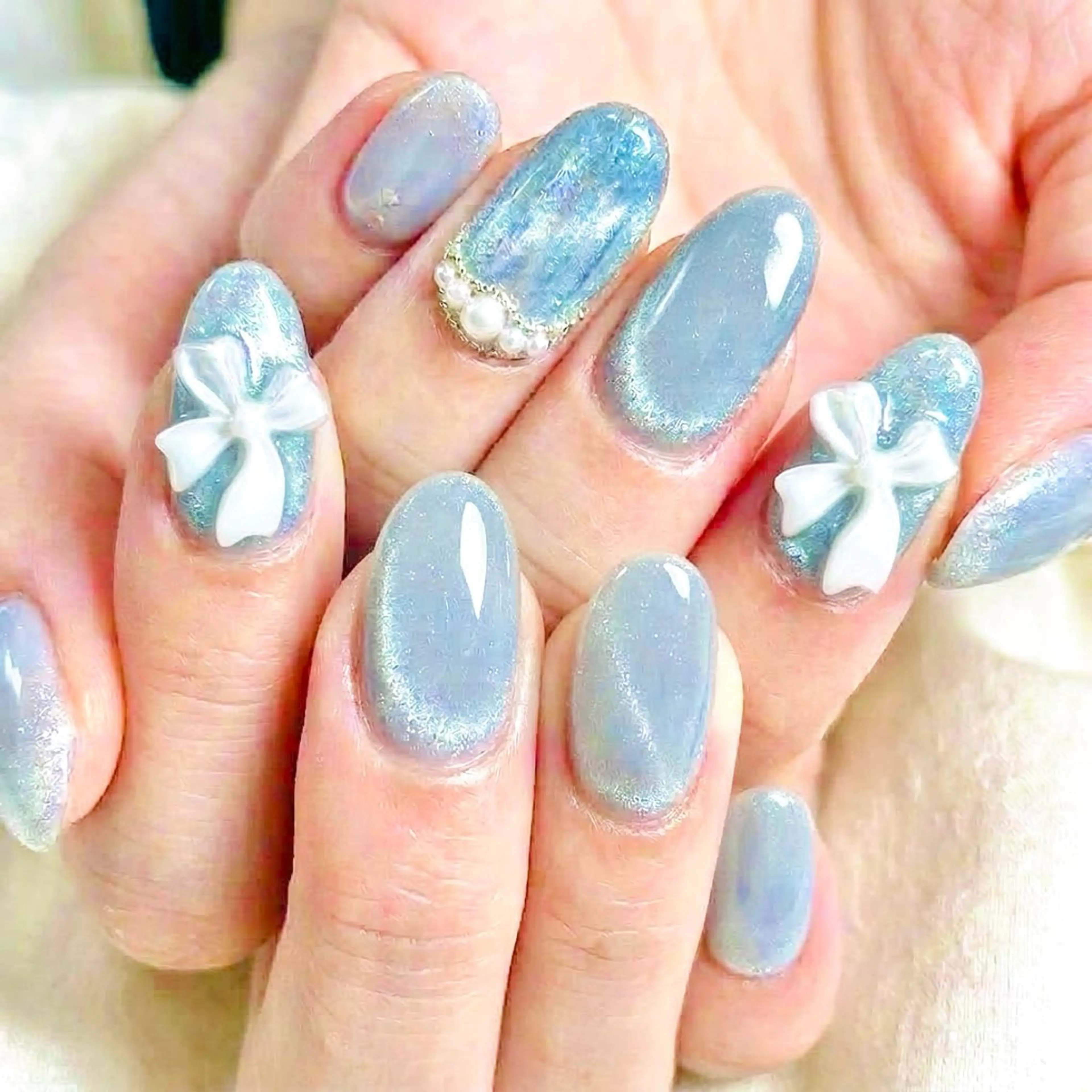 ミディアム ハンドネイル Nail Salon midnightのネイルデザイン