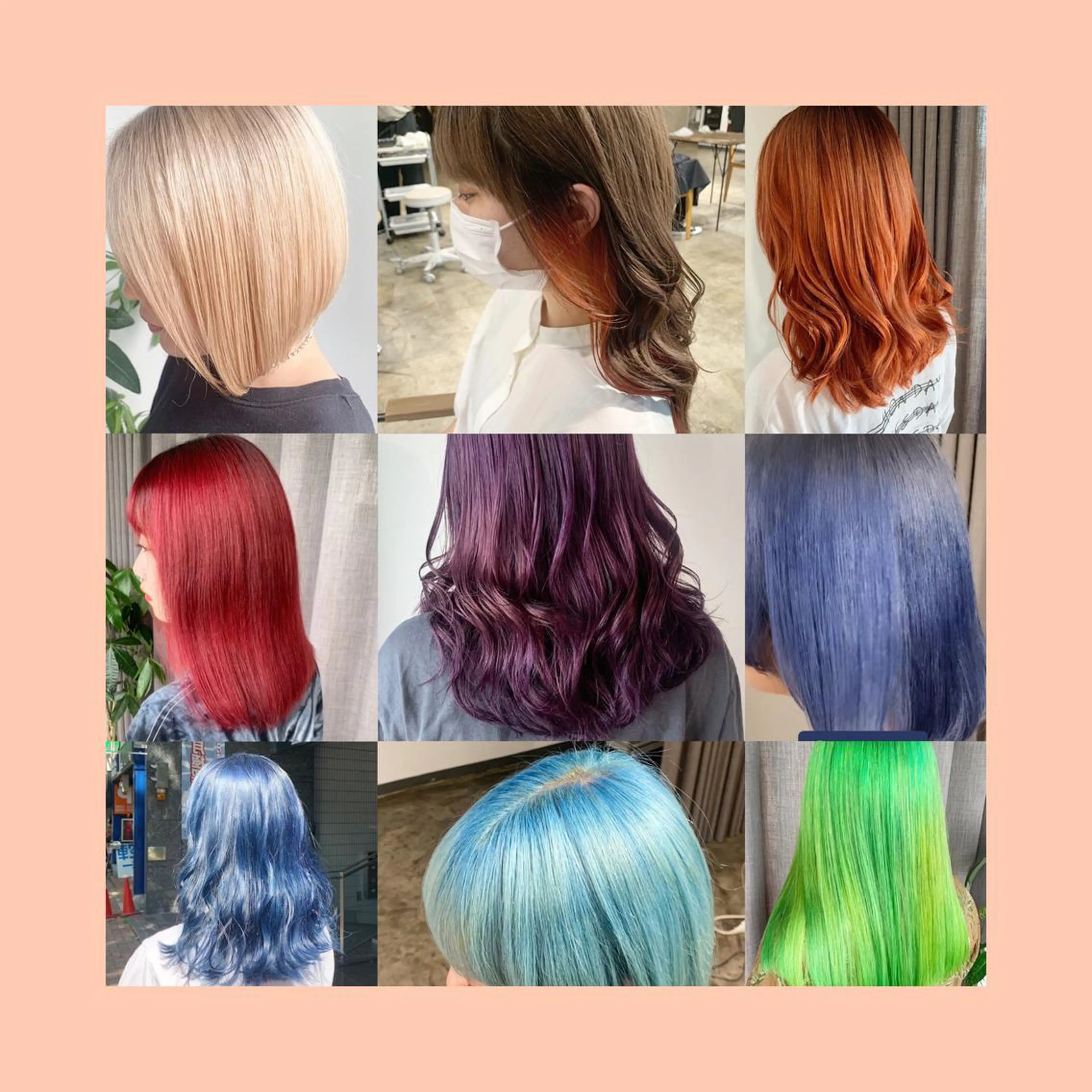 カラー ヘアカラー トリートメント ヘアセット ✨艶ブリーチカラー ✨四ノ宮裕己のヘアスタイル