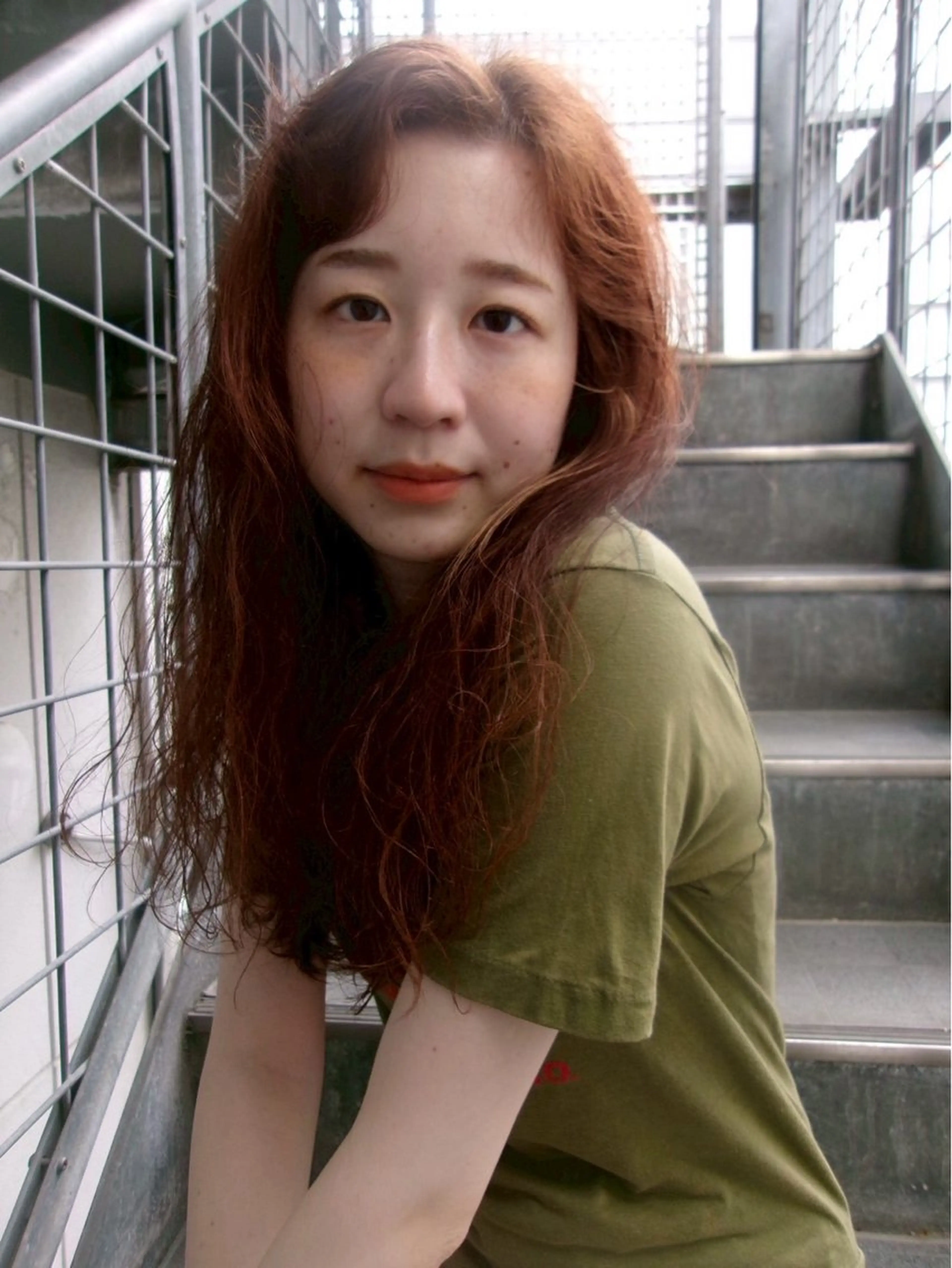 セミロング カラー カット ヘアカラー hair design chouchou所属・ichika/福岡 /透明感カラー🤎のヘアスタイル