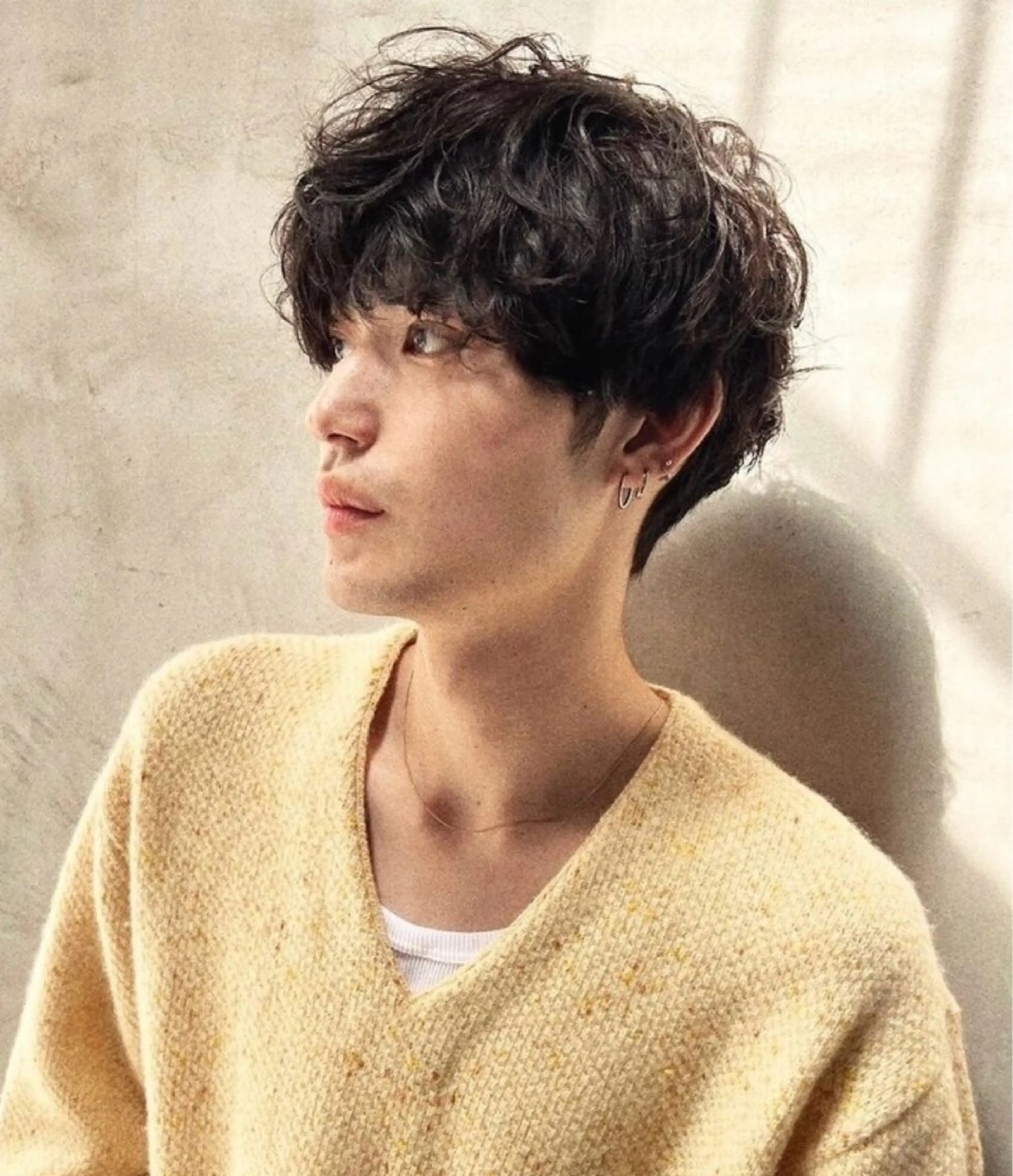 🤩ニュアンスメンズパーマ【スタイリストカット】の写真