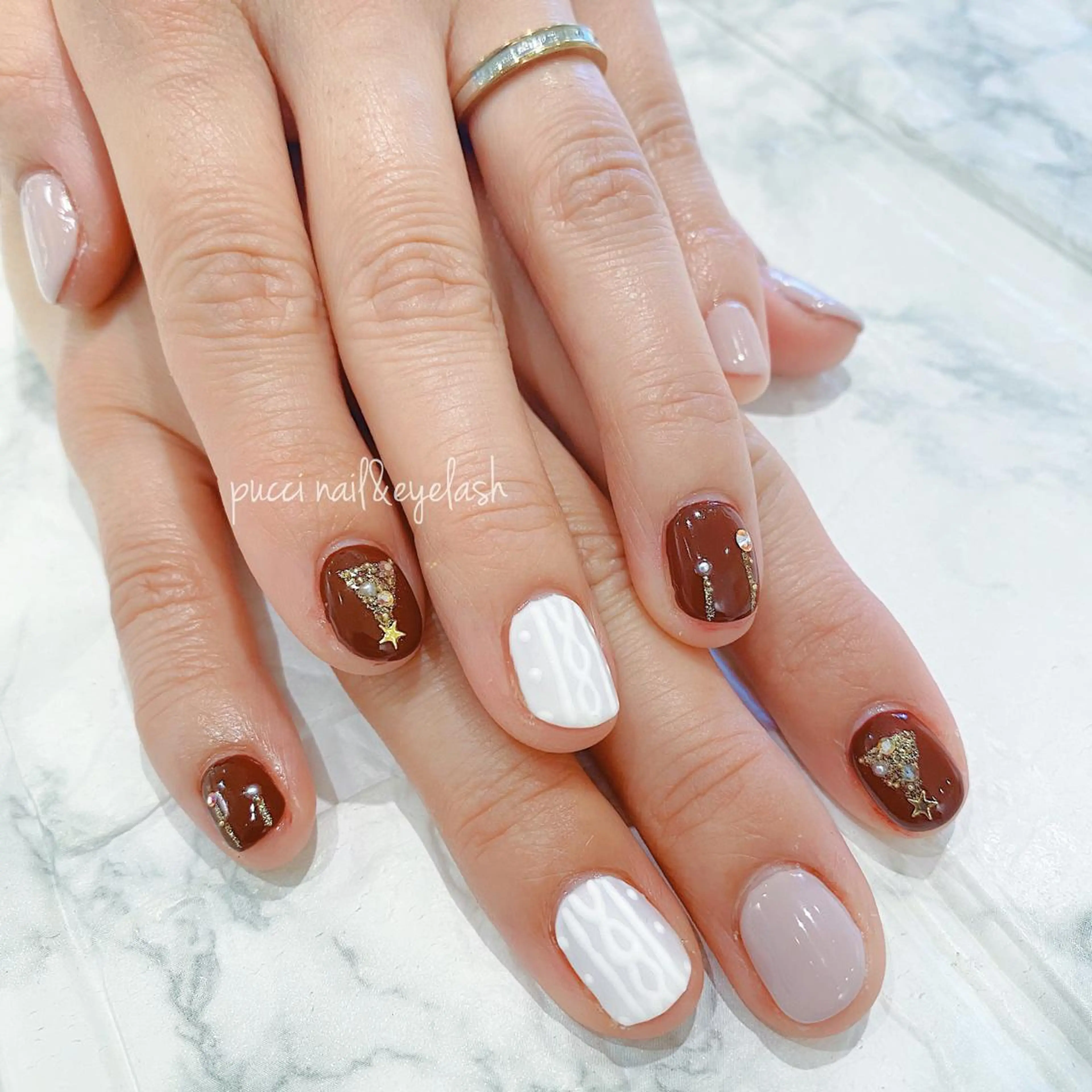 ネイル kurogi nanakaのネイルデザイン