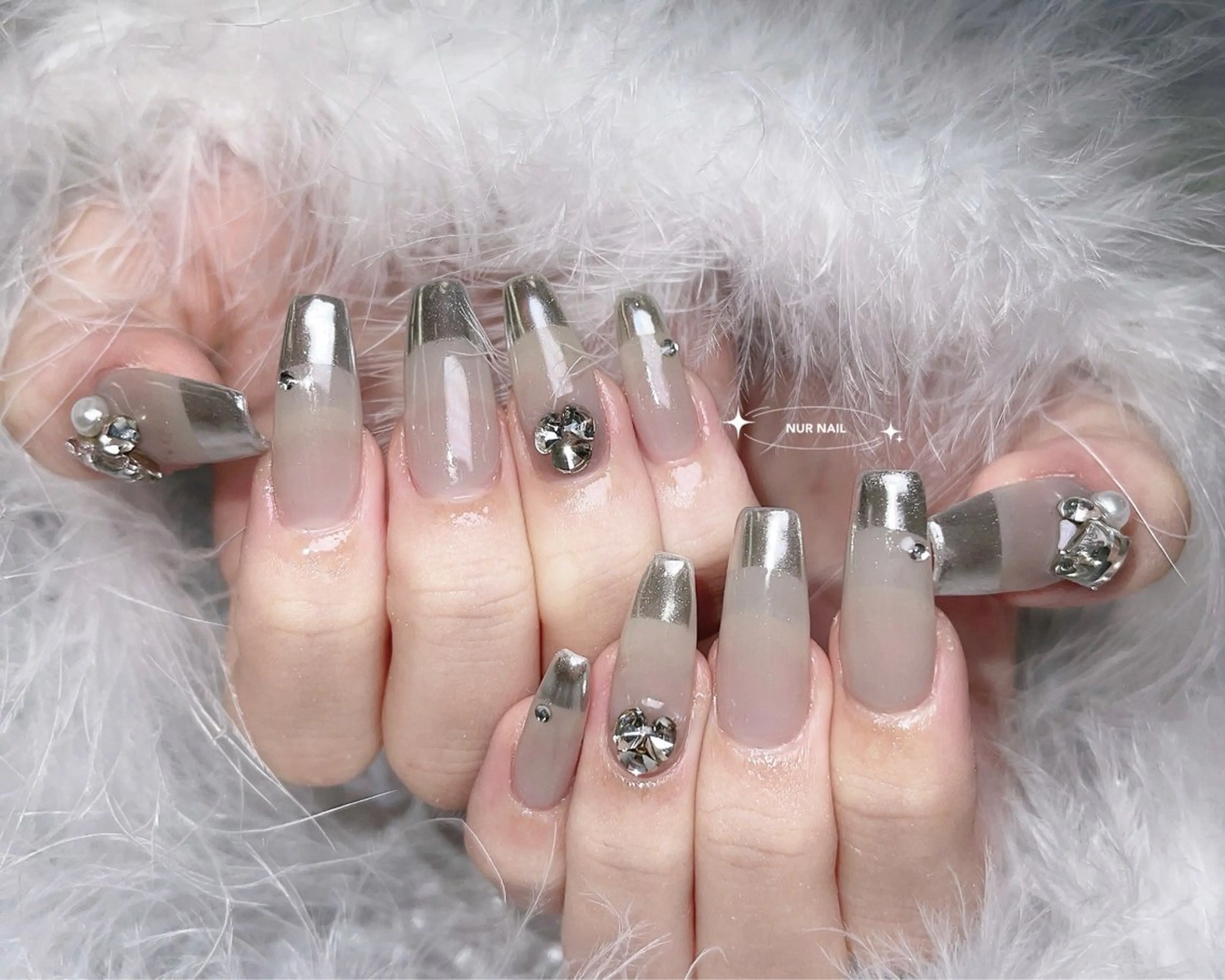 ネイル ハンドネイル ハンドケア RINA 🤍のネイルデザイン