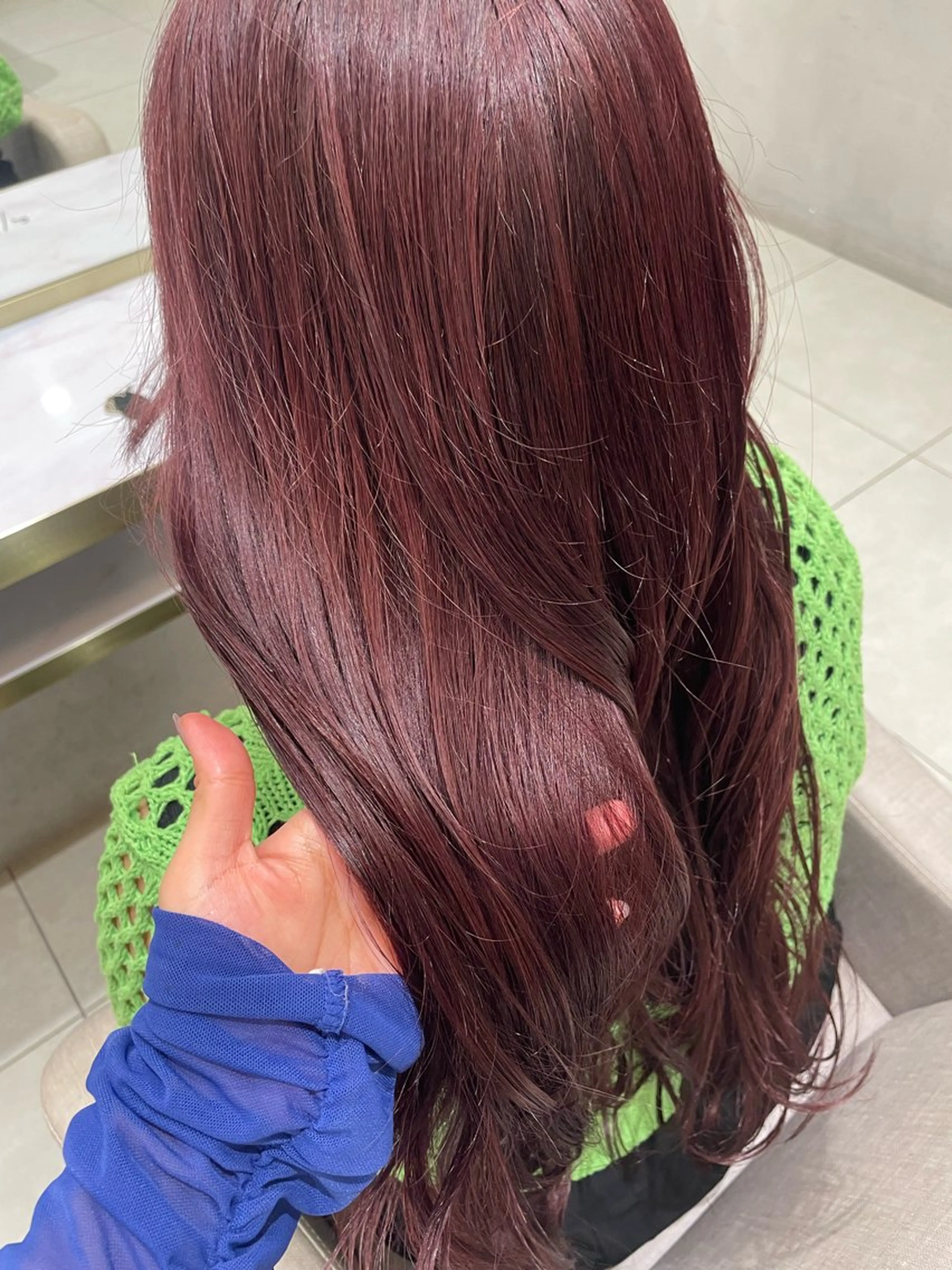 ロング カラー ヘアカラー 顔まわり/インナー カラー/　syuriのヘアスタイル