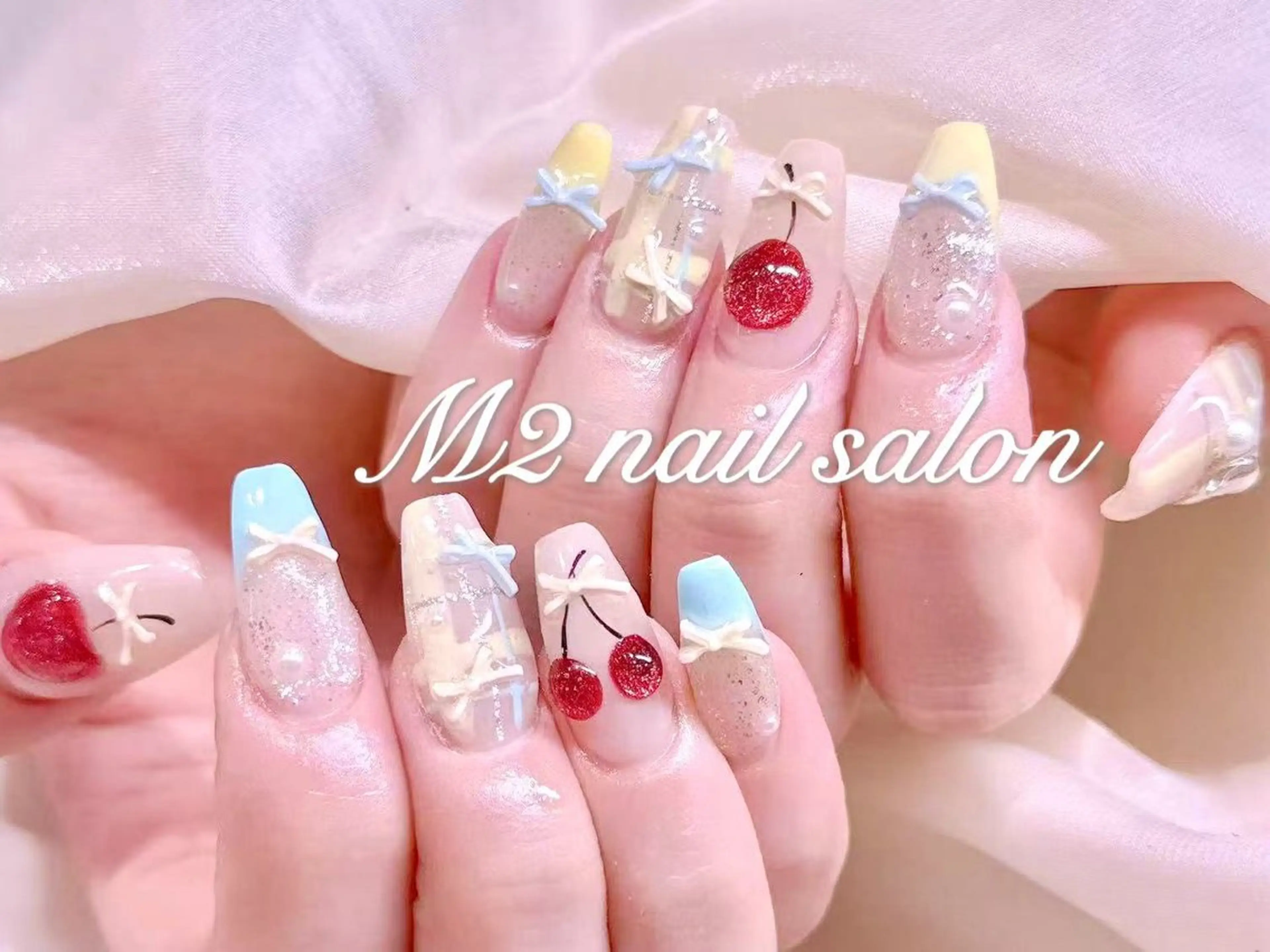 ネイル 長さだし専門店 M2　rikaのネイルデザイン