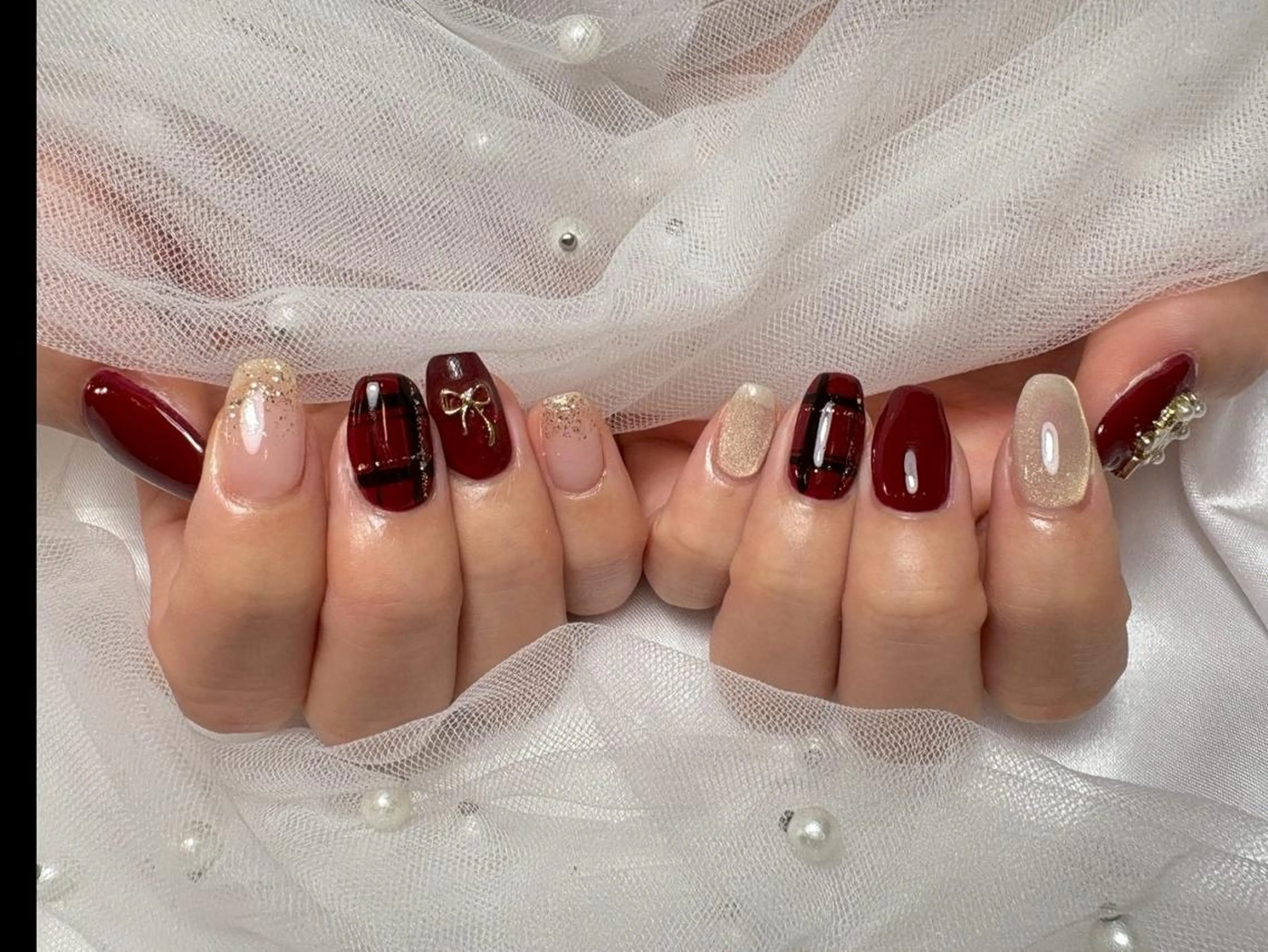 ネイル 持ち込み ハンドネイル 本町/北浜peTiT sayakaのネイルデザイン