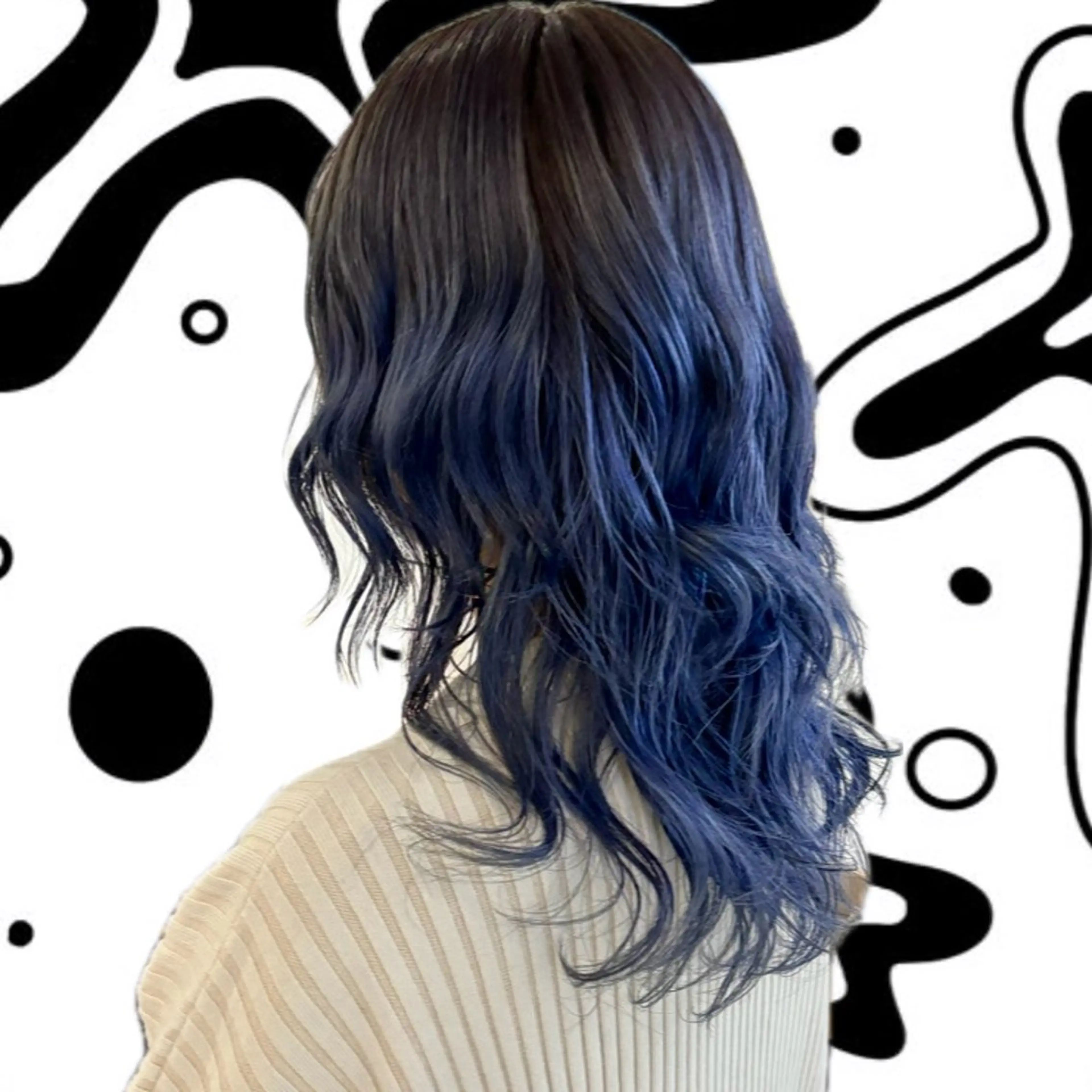 セミロング カラー Rena✴︎トレンド ×スタンダードMIXのヘアスタイル