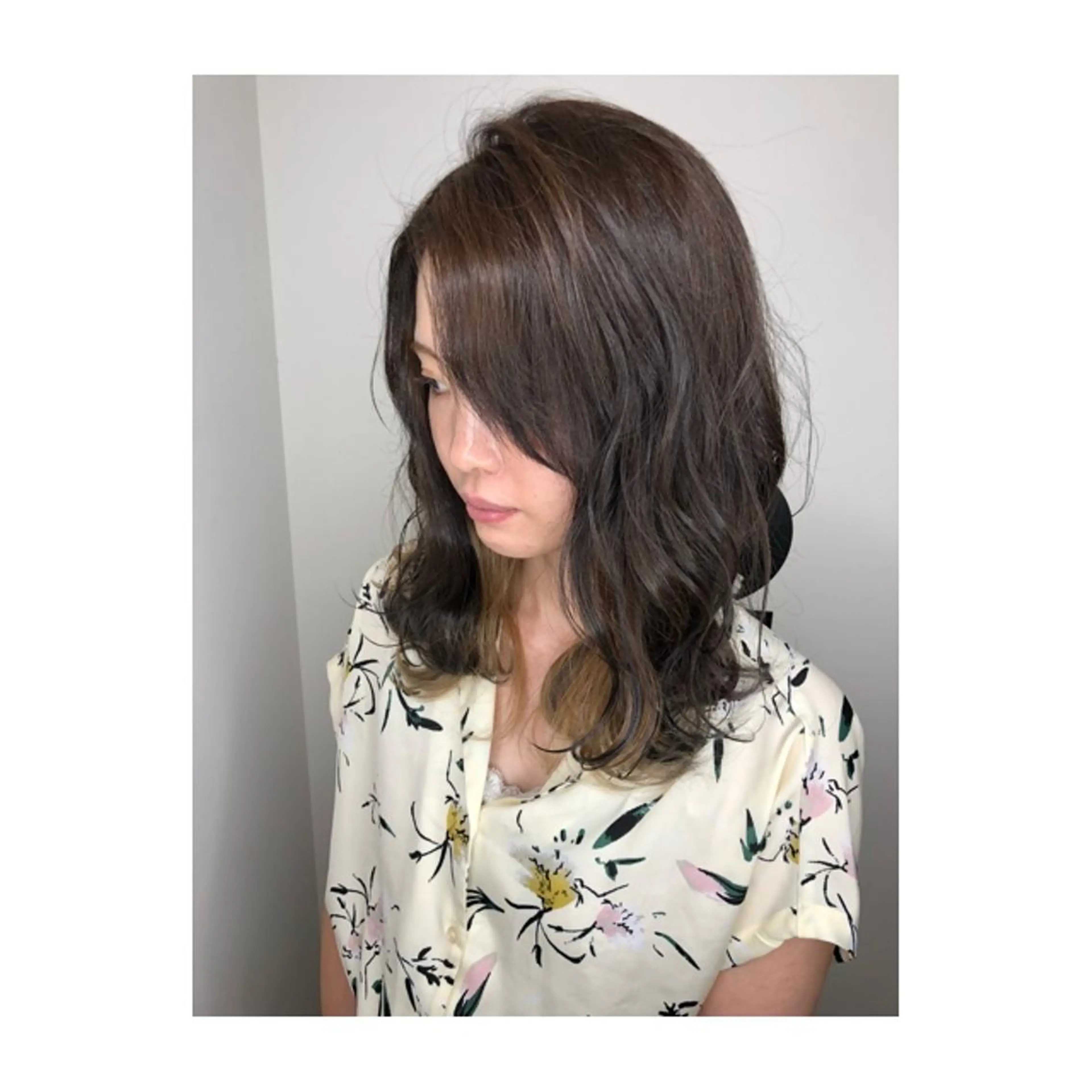 セミロング ショートが得意✂️ 藤城建太のヘアスタイル