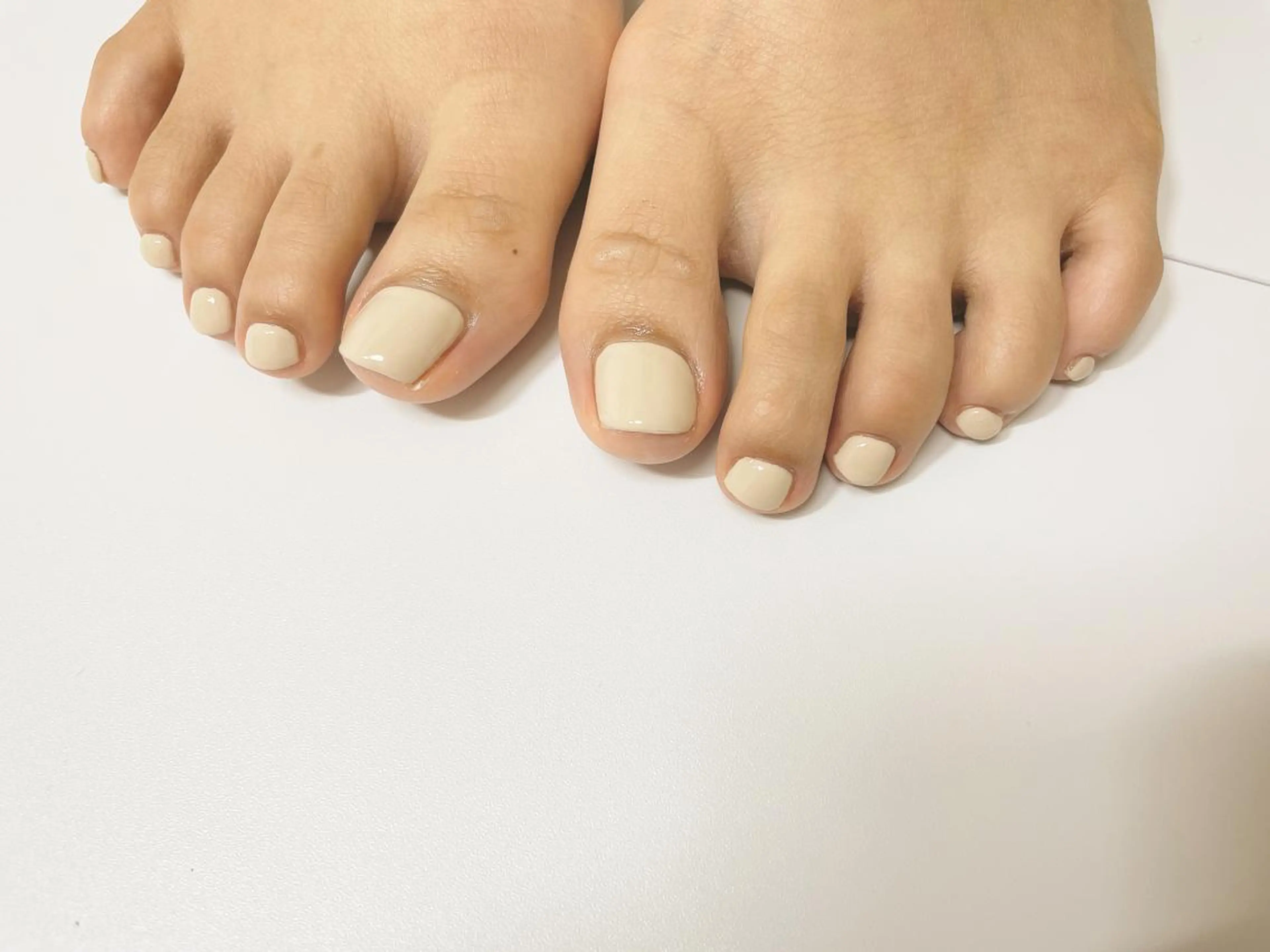 ショート ネイル フットネイル Nail Salon Ｏｌｕ.のネイルデザイン