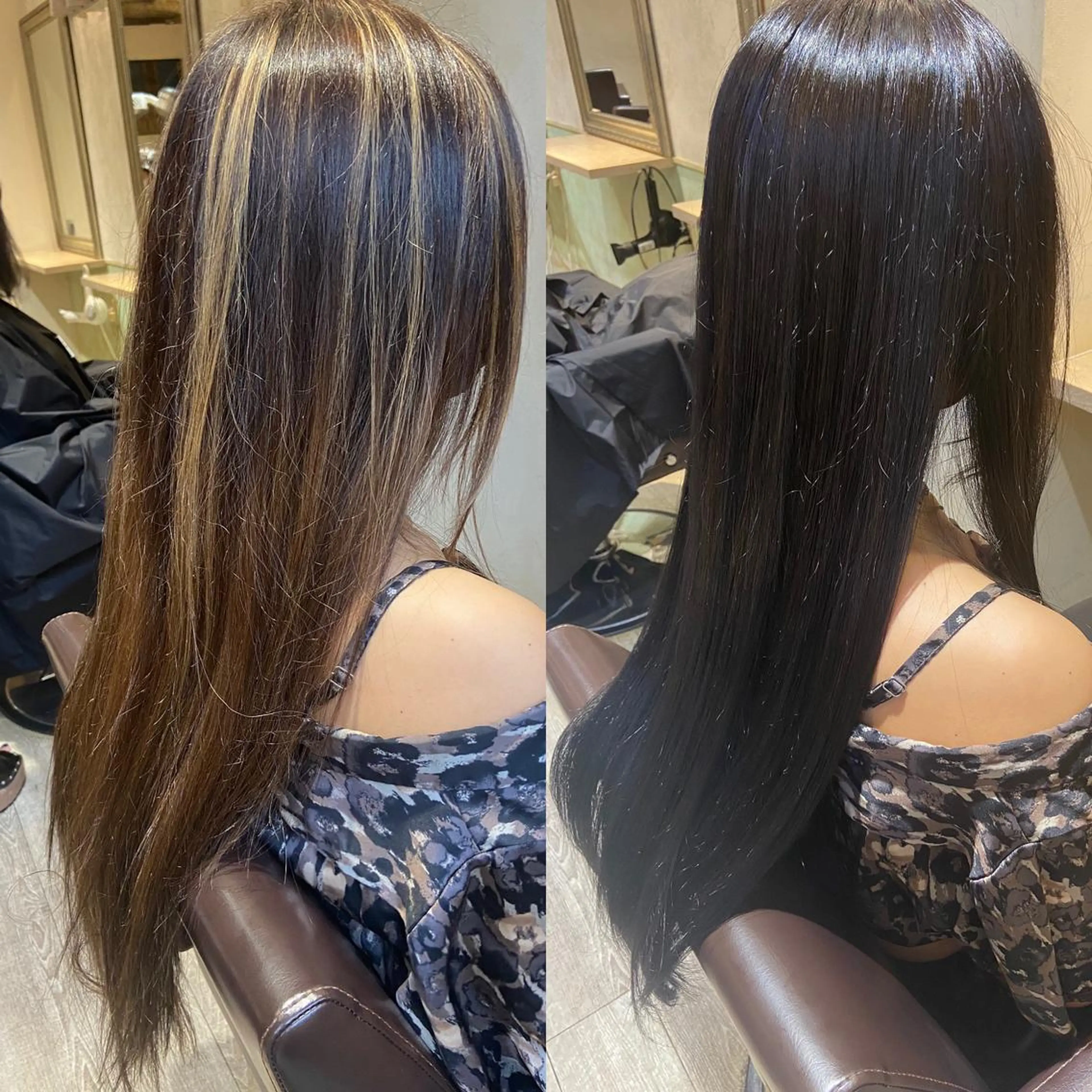 ロング 新宿No.1艶髪矯正 美艶カラー/FUKAのヘアスタイル