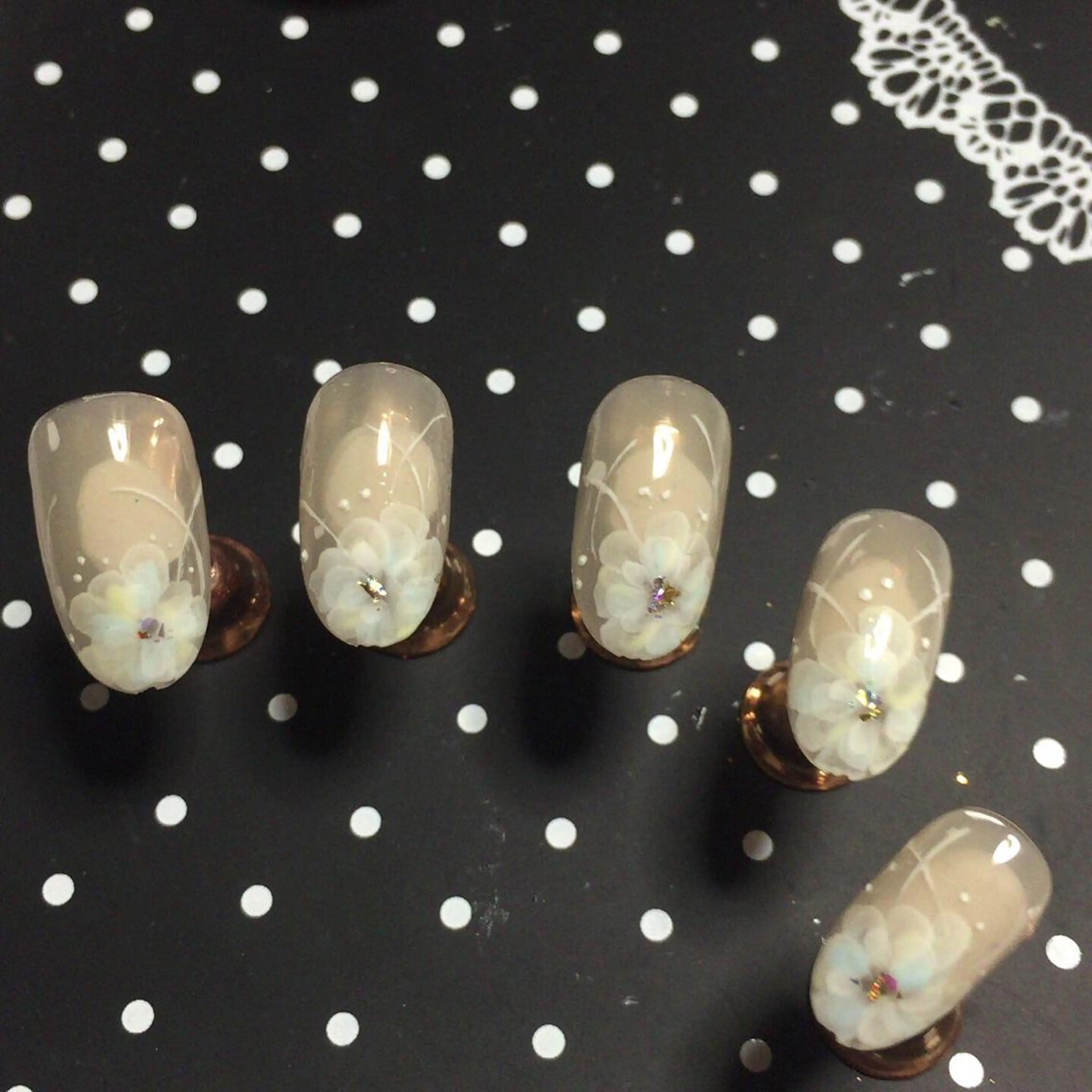 ネイル アートネイル 自宅ネイルサロン ♦️nuance♦️のネイルデザイン