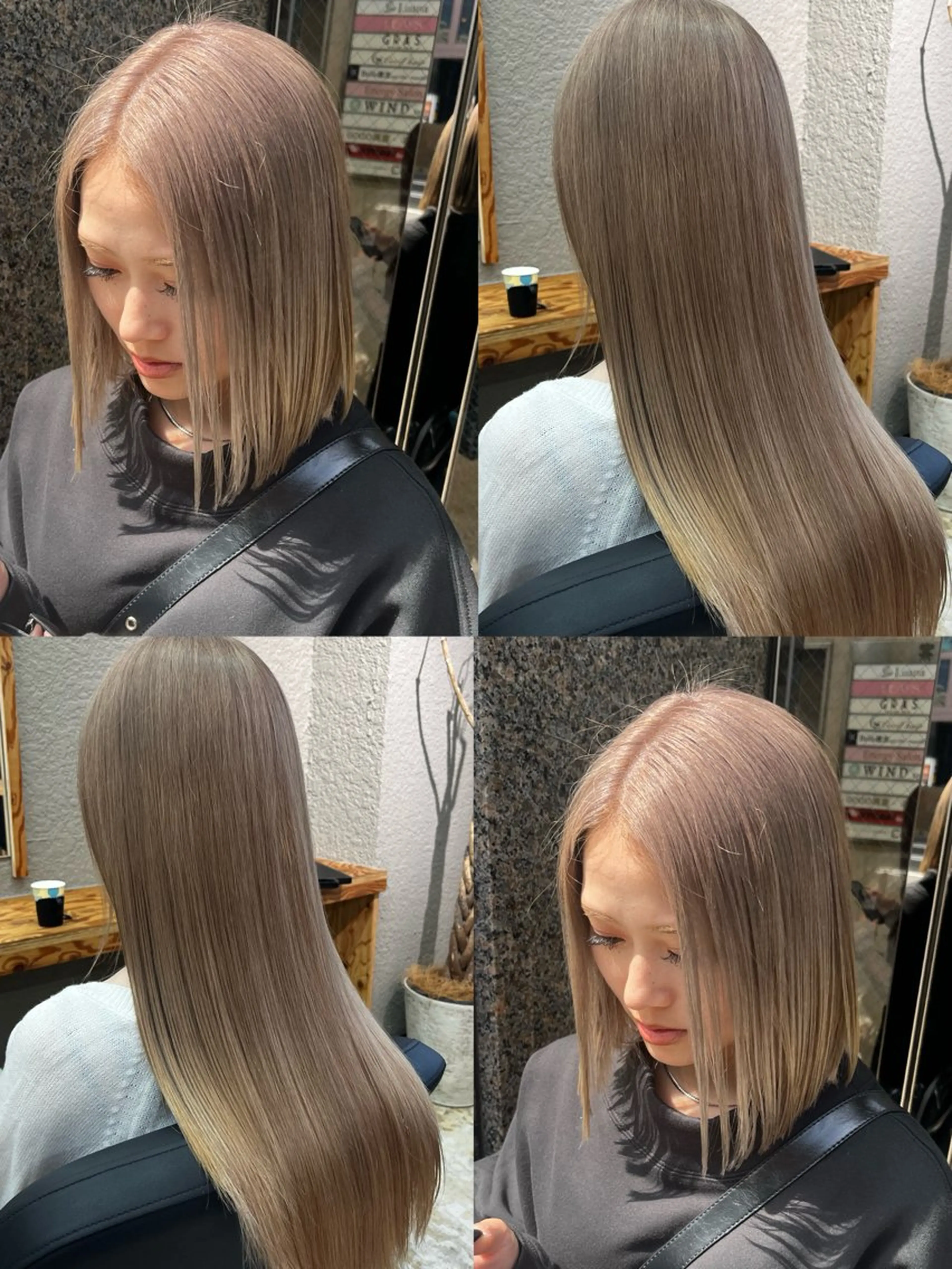 セミロング ヘアカラー トリートメント 🏅EIGHT難波/ 【店長】タモツのヘアスタイル