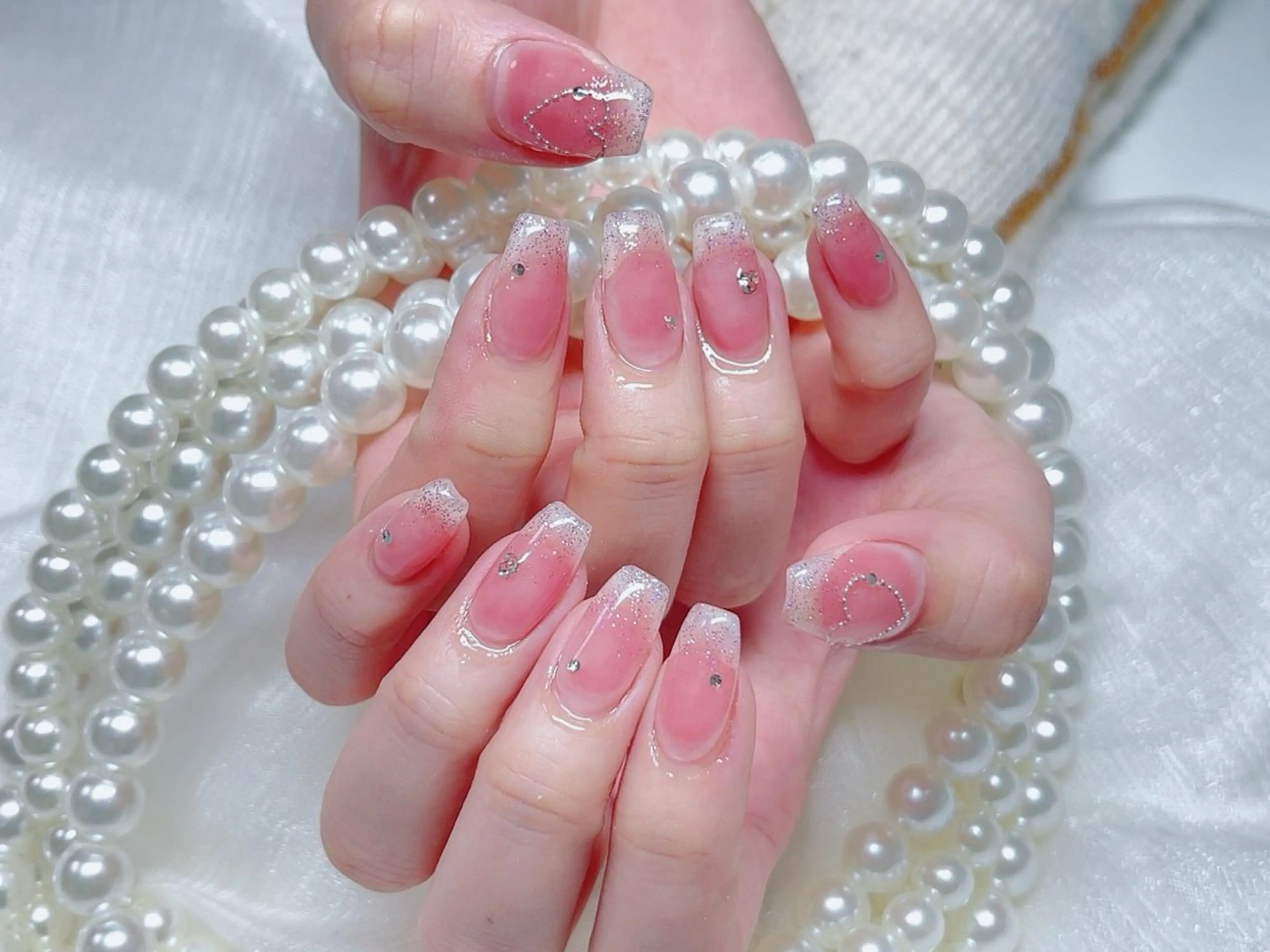 ネイル チークネイル RIn 🎀のネイルデザイン